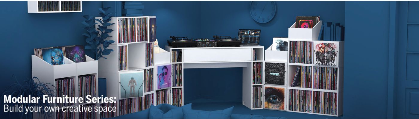 Glorious Vinyl Set Holder Superior Record Holder for up to 25 Records