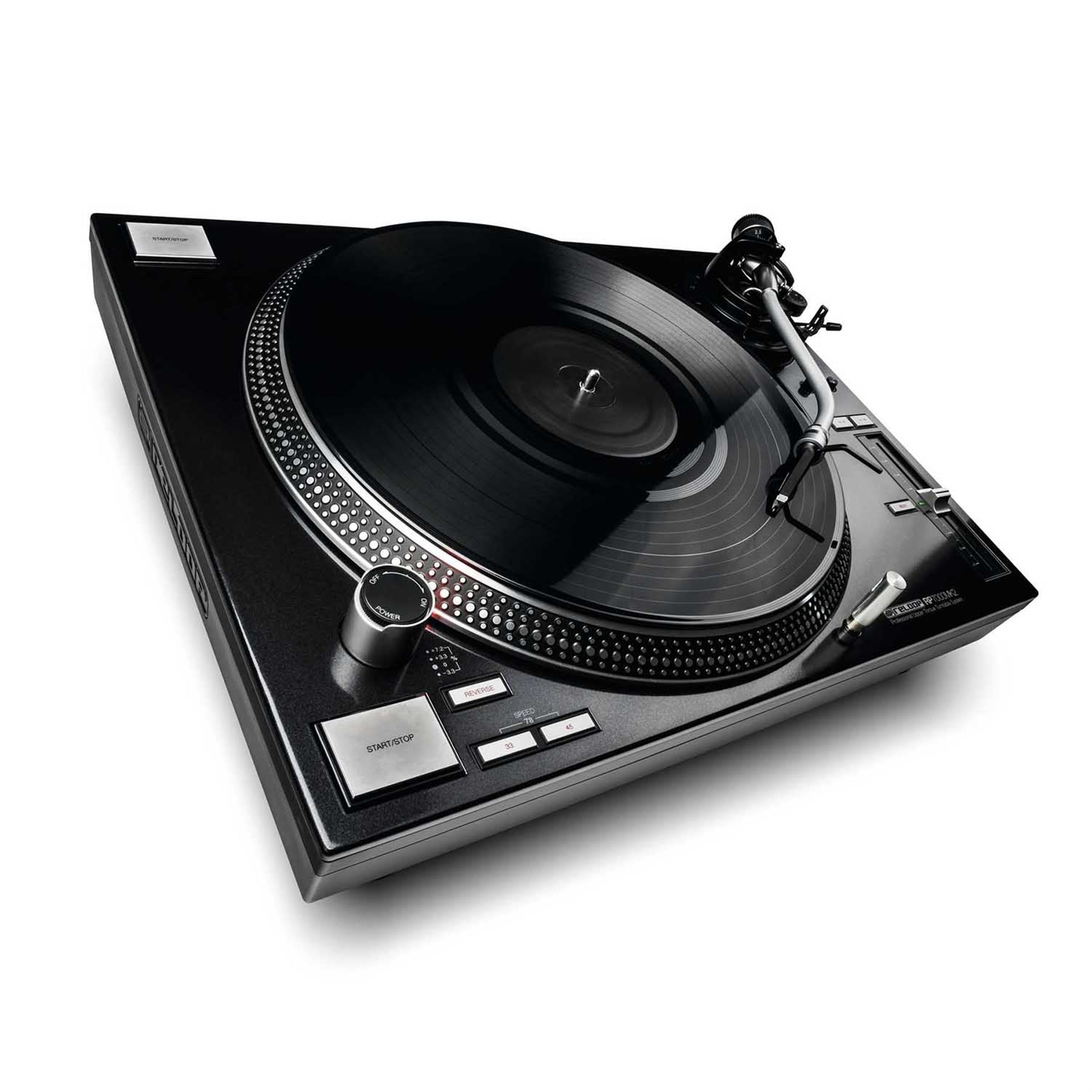 Reloop AMS RP7000 MK2 Professional DJ Upper Torque Turntable System by Reloop