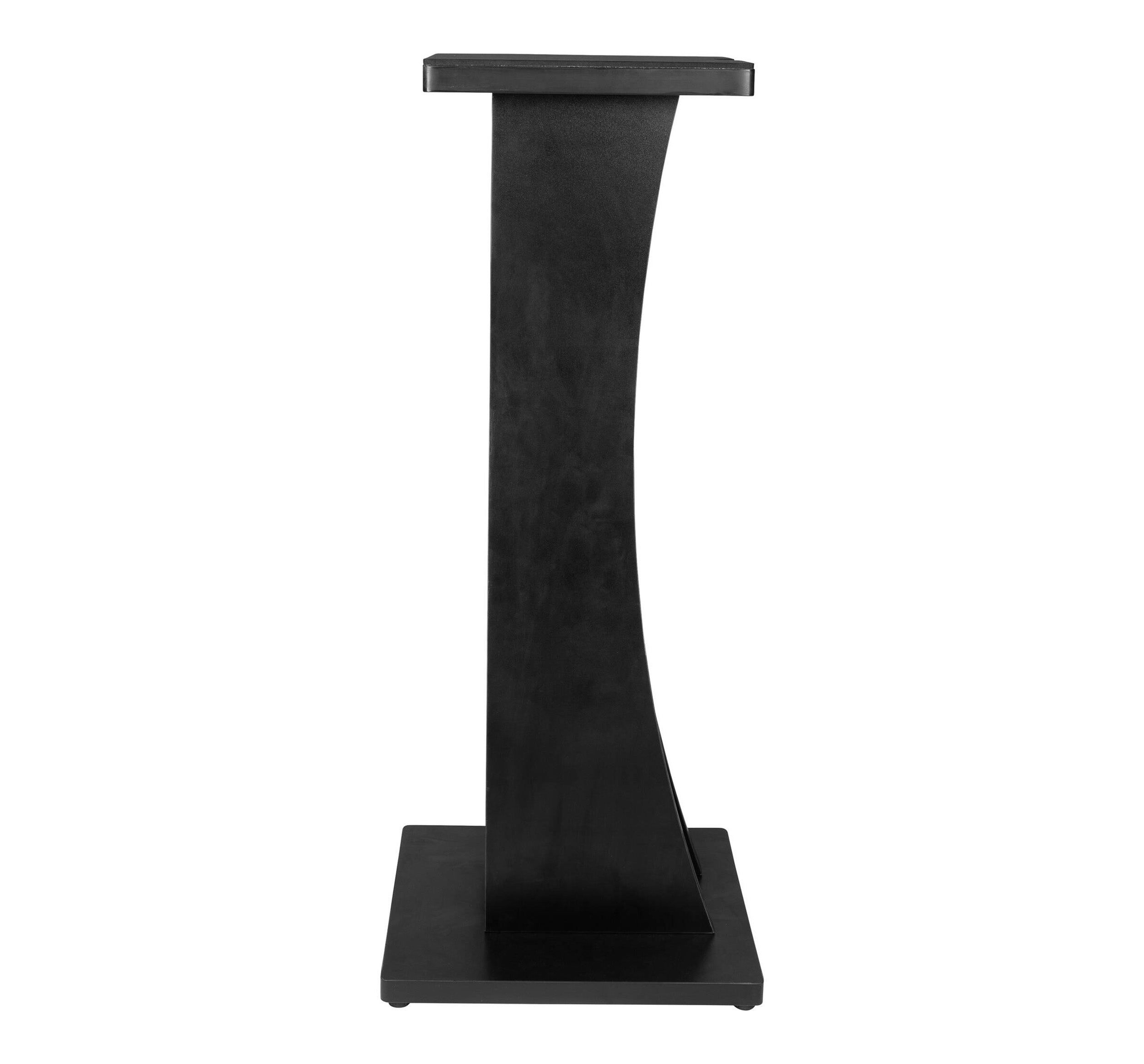 Gator GFW-ELITESPKSTMN-BLK Elite Series Floor Standing Studio Monitor Speaker - Black by Gator Cases