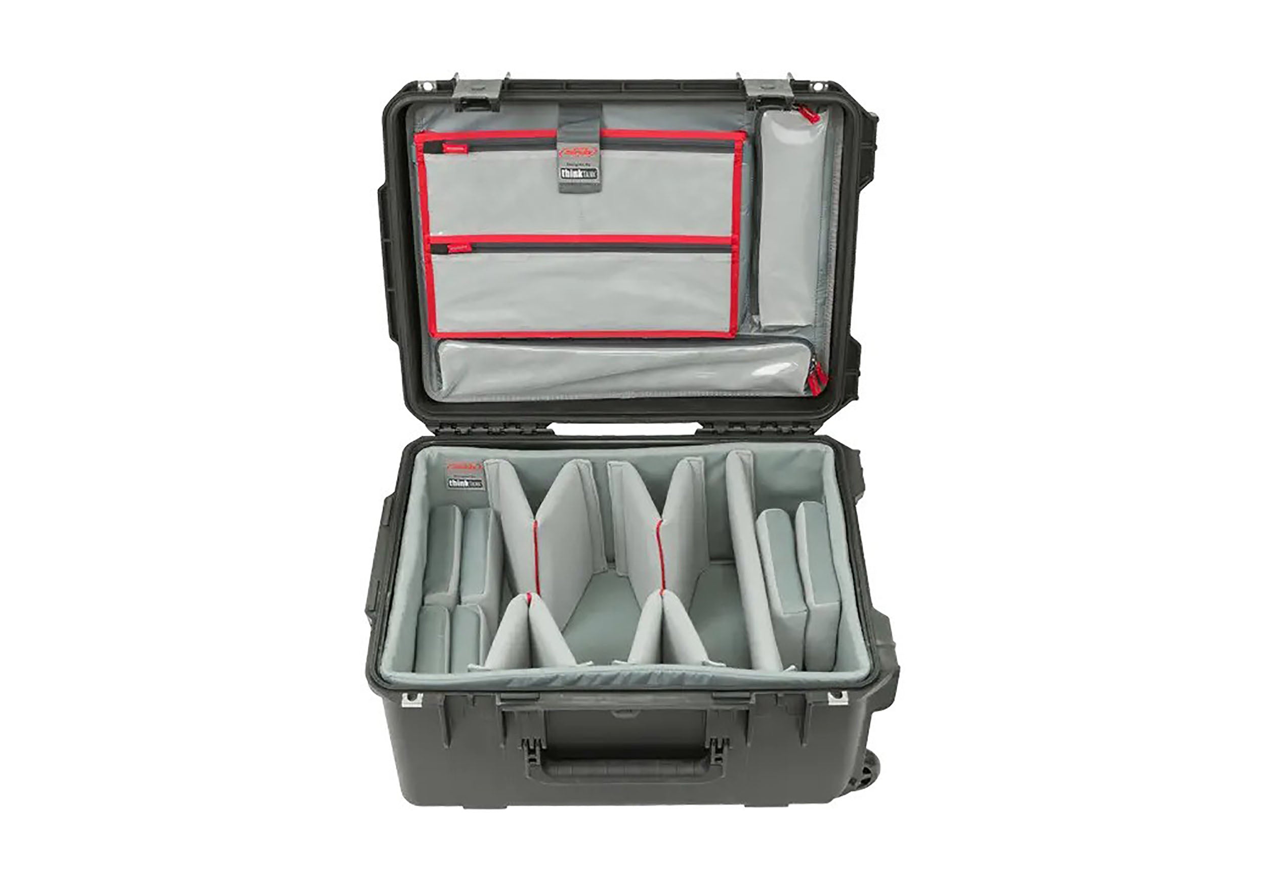 SKB Cases 3i-2015-10DL, iSeries Case with Think Tank Video Dividers and Lid Organizer - Black by SKB Cases