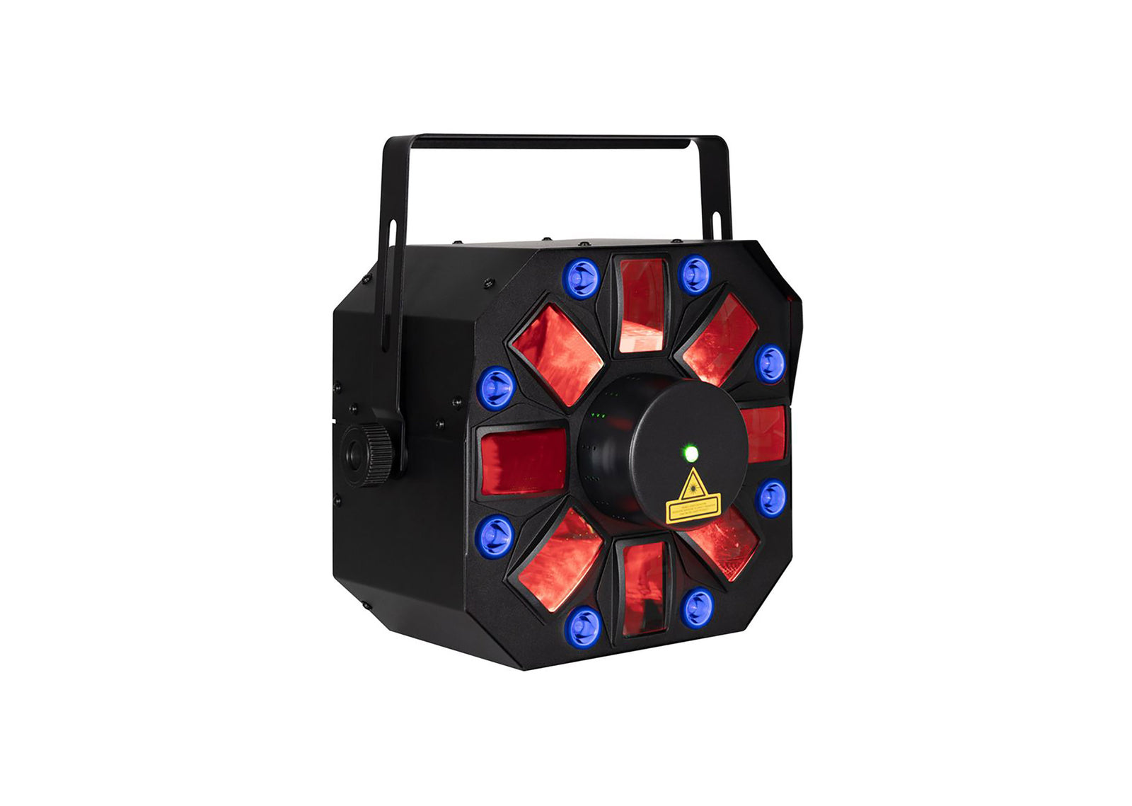 Eliminator Lighting Furious Three RGUV, Party Light with Moonflower, Wash, and Laser Effect by Eliminator Lighting