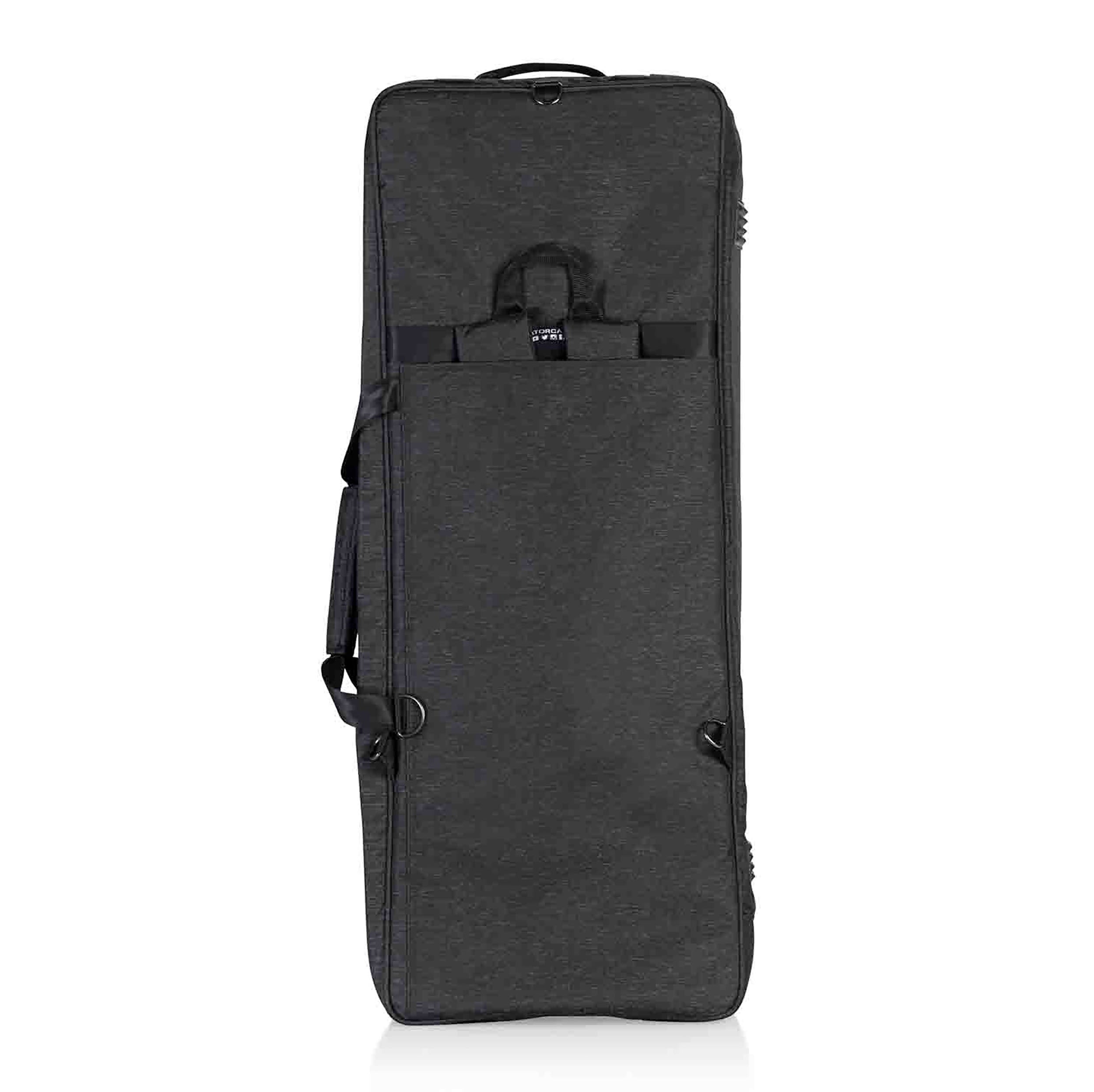 Gator Cases GTK61SL-BLK Transit Series Protective Gig Bag for 61-Note Slim Keyboards by Gator Cases