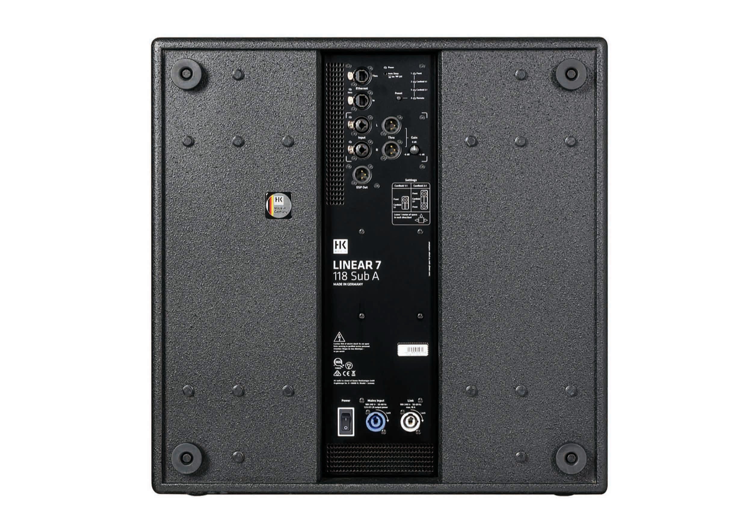 HK Audio LINEAR-7-118-SUB-A, 18" Active Subwoofer - 2000 Watt by HK Audio