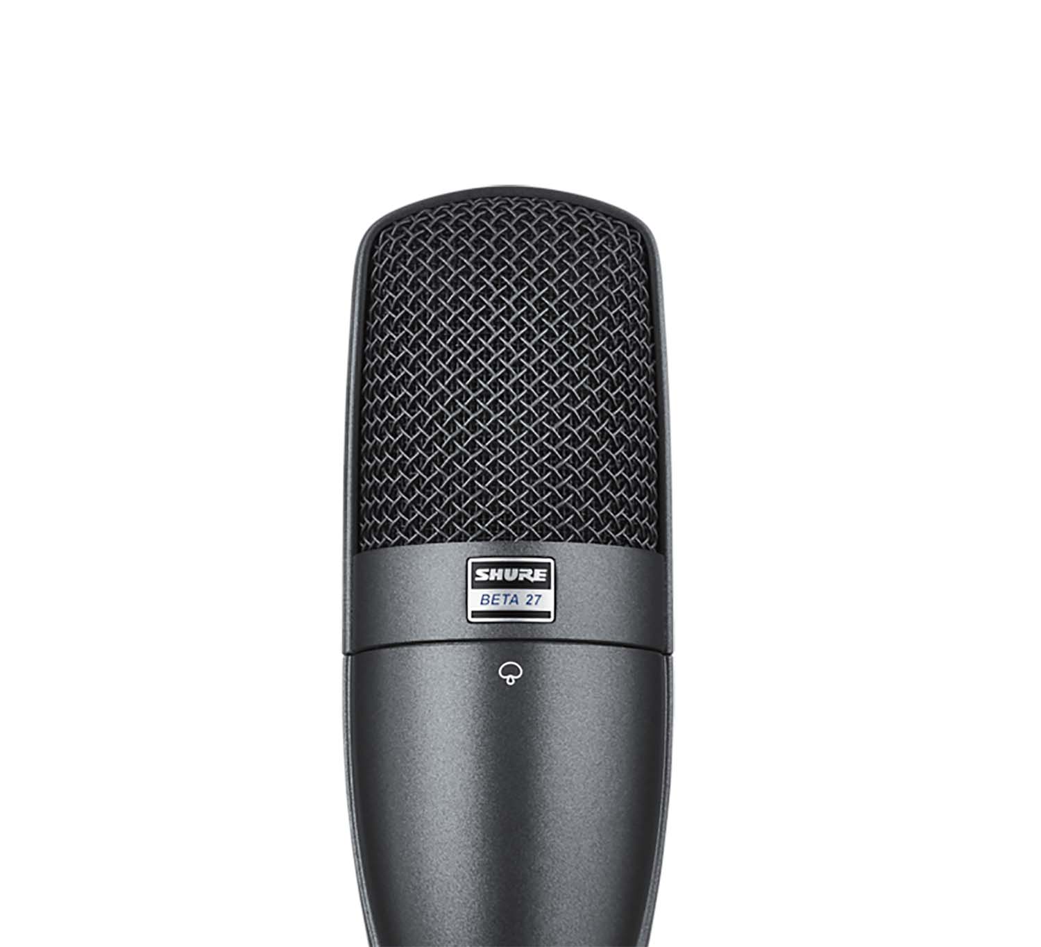 Shure BETA 27, Supercardioid Condenser Microphone for Instrument and Vocal Applications by Shure