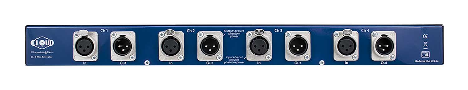 B-Stock: Cloudlifter CL-4RACK, 4-Channel Rack Unit - Mic Booster by Cloudlifter