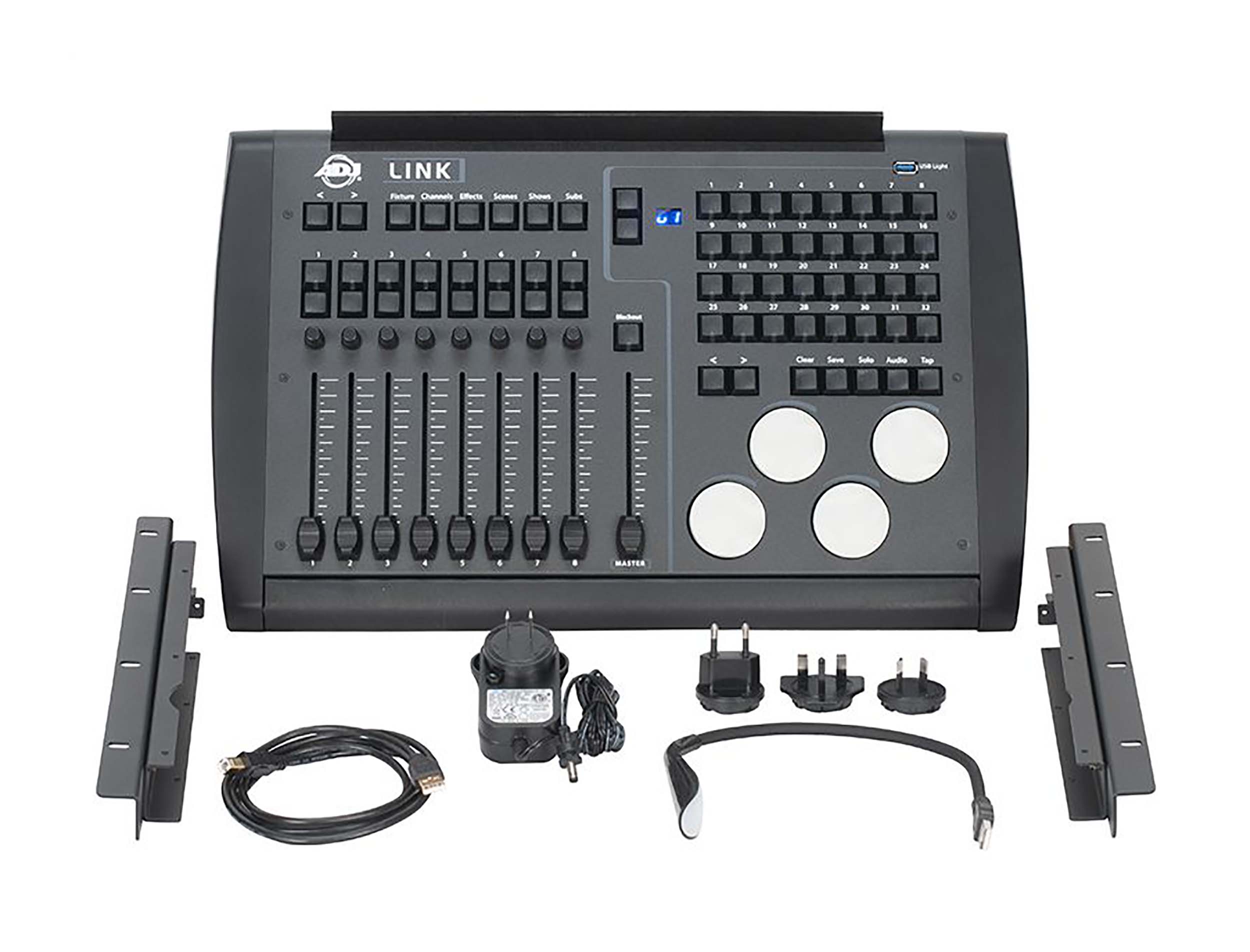 ADJ LINK, 4-Universe DMX Hardware Controller for iPad and ADJ's Airstream App by ADJ