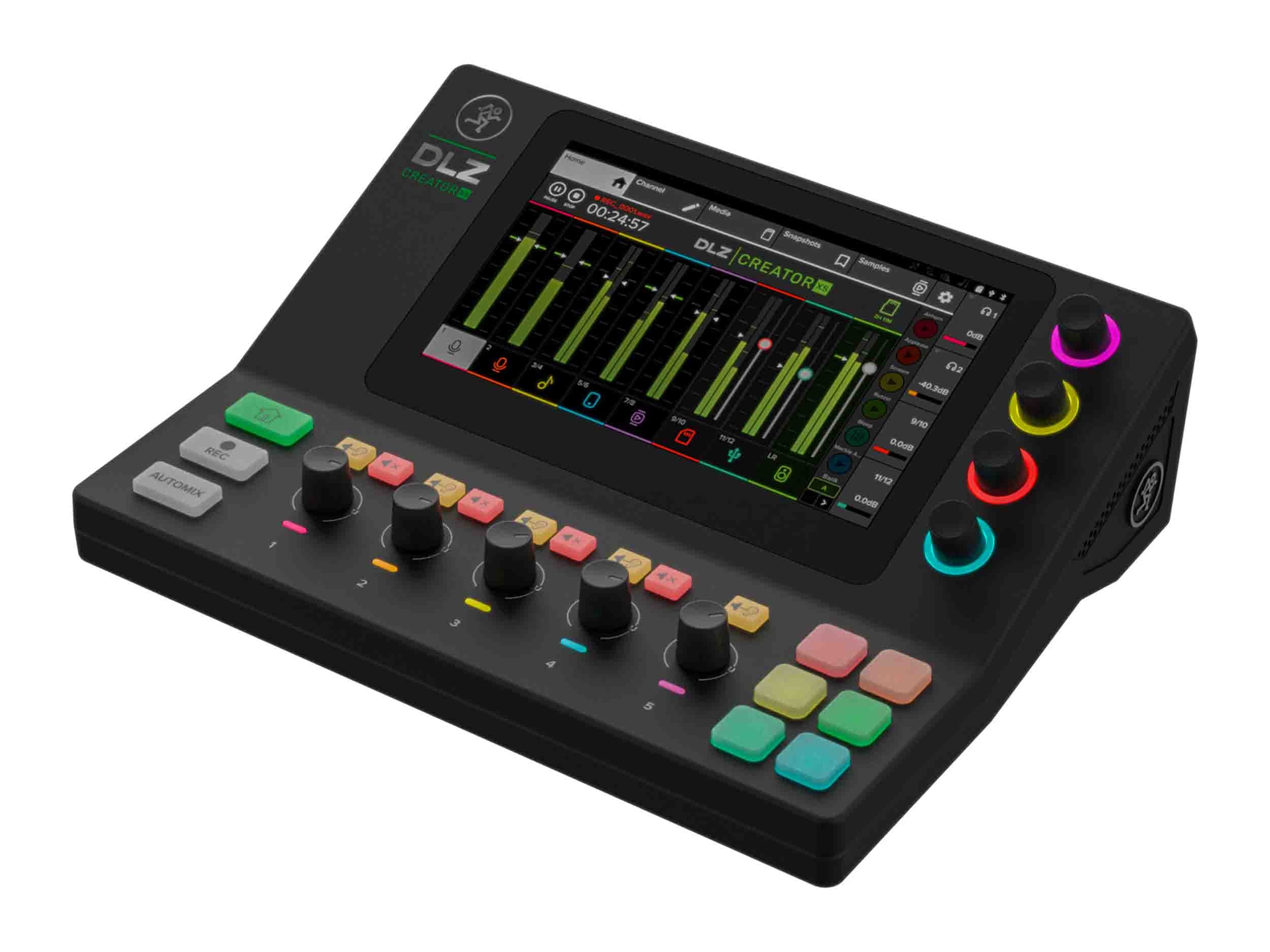 Mackie DLZ Creator XS Compact Adaptive Digital Mixer for Podcasting and Streaming by Mackie