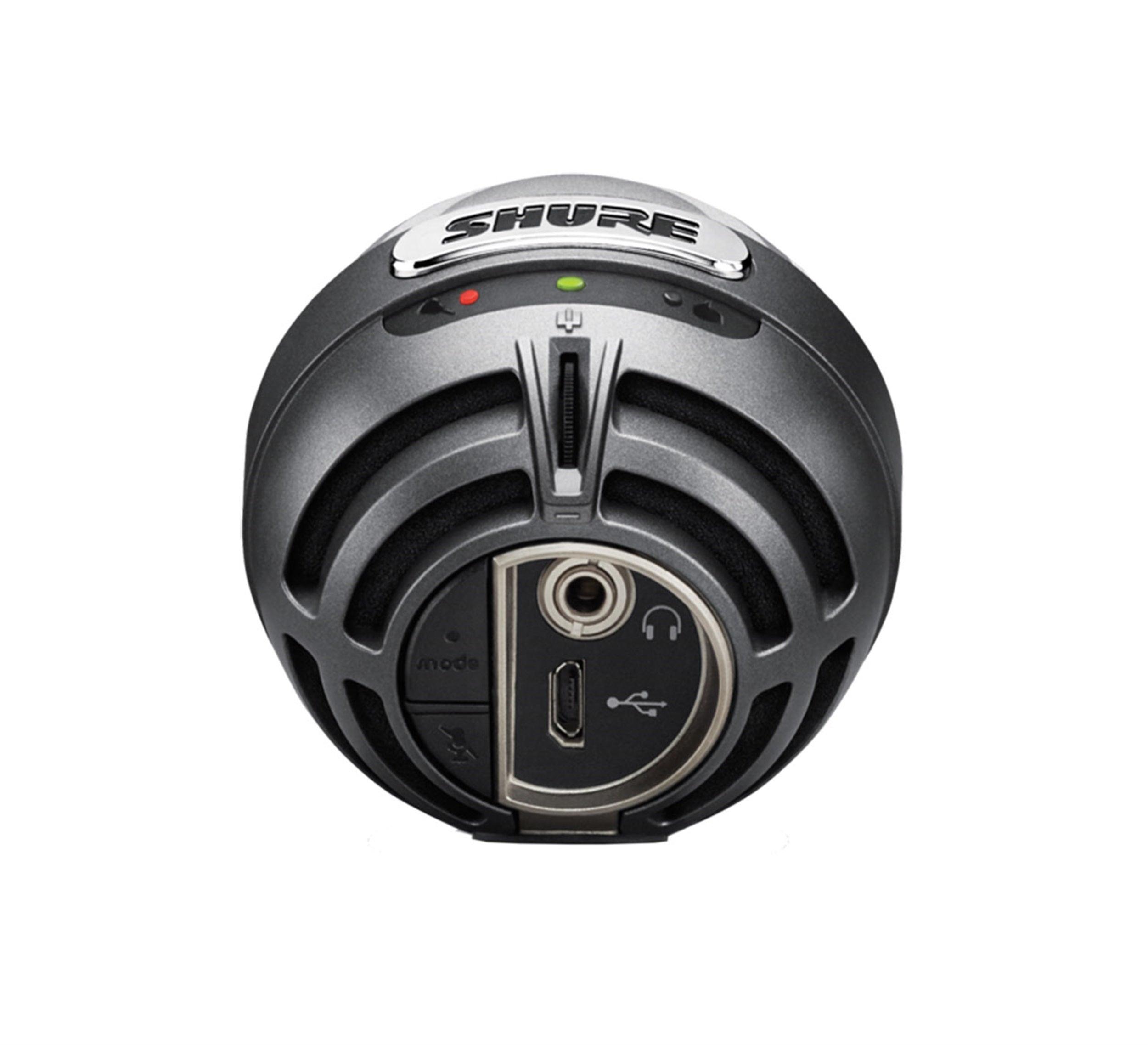 Shure MV5/A-LTG Digital Condenser Microphone with USB and Lightning Cable, Old Packaging - Grey by Shure