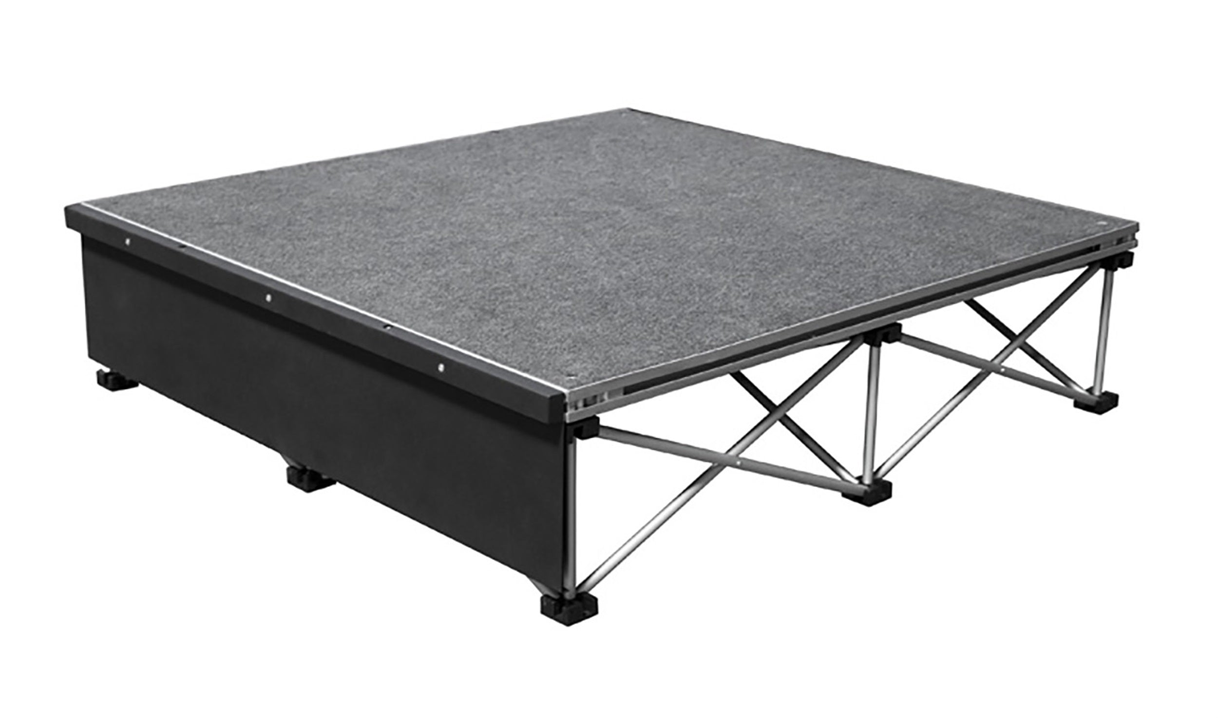 IntelliStage IS4CSTOP Decending Chair Stop For 4 x 4 Feet Stage Platform For Different Height Stage Platforms And Steps by IntelliStage