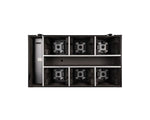 ADJ ElectraPix Par 7 Pak, Battery Powered, Wireless DMX LED Pars with Robust Road Case by ADJ