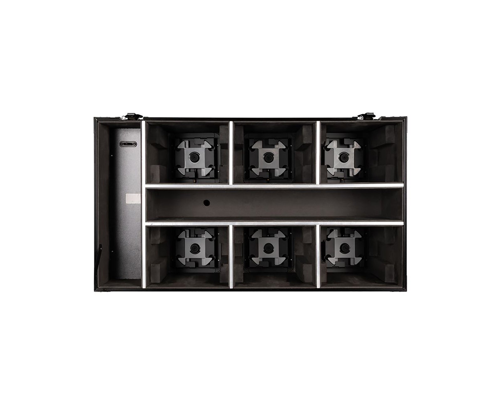 ADJ ElectraPix Par 7 Pak, Battery Powered, Wireless DMX LED Pars with Robust Road Case by ADJ