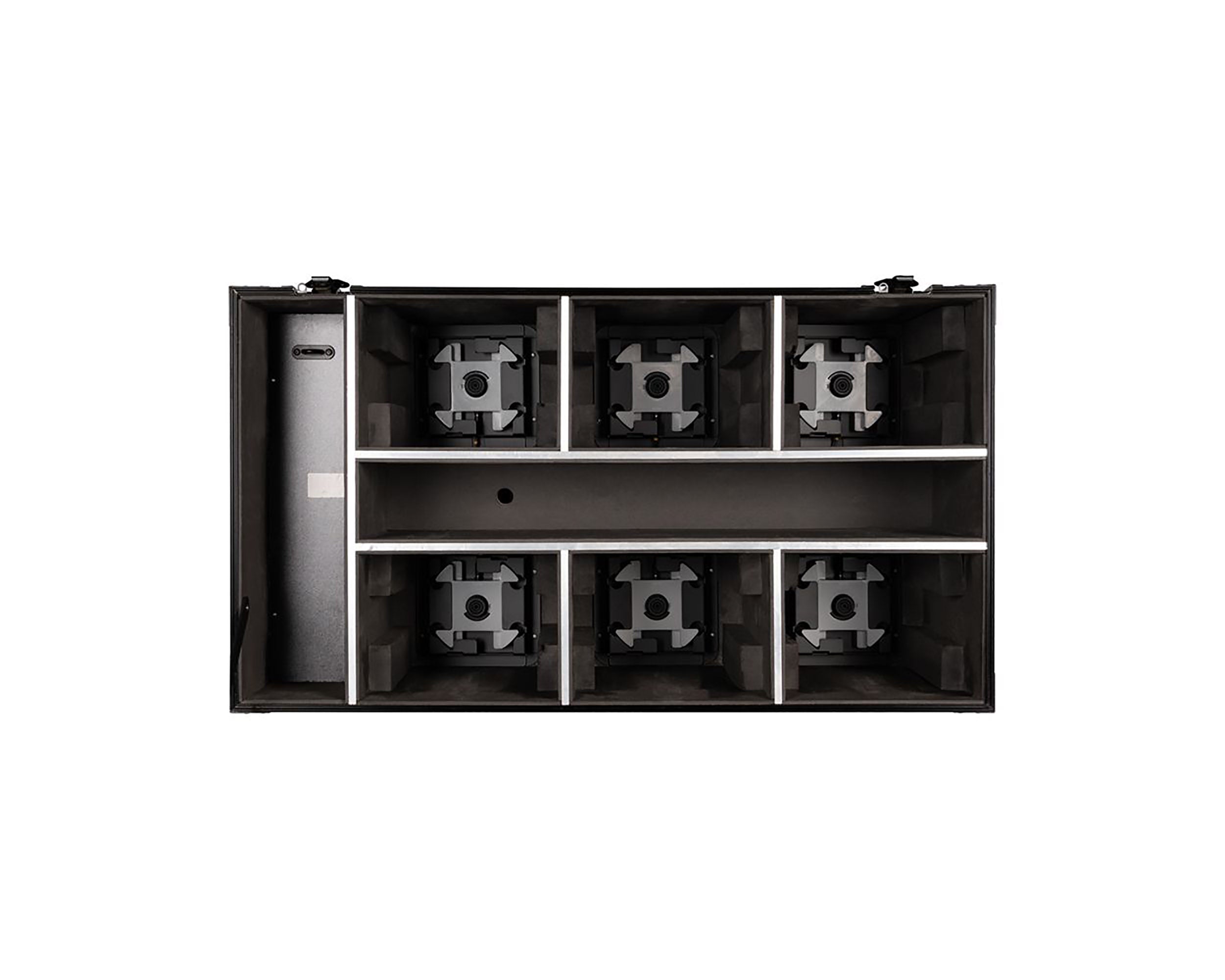 ADJ ElectraPix Par 7 Pak, Battery Powered, Wireless DMX LED Pars with Robust Road Case by ADJ