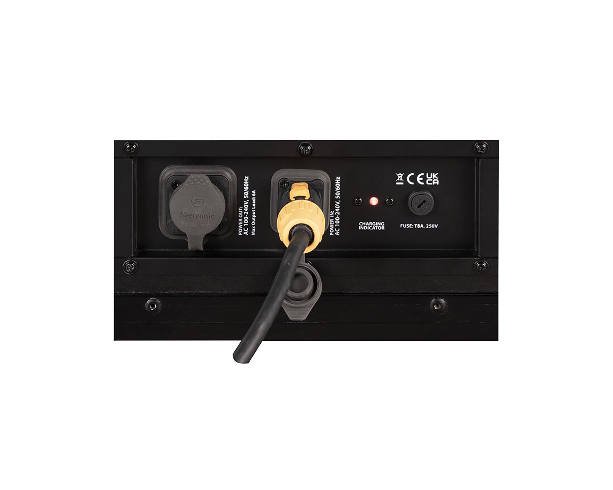 ADJ ElectraPix Par 7 Pak, Battery Powered, Wireless DMX LED Pars with Robust Road Case by ADJ