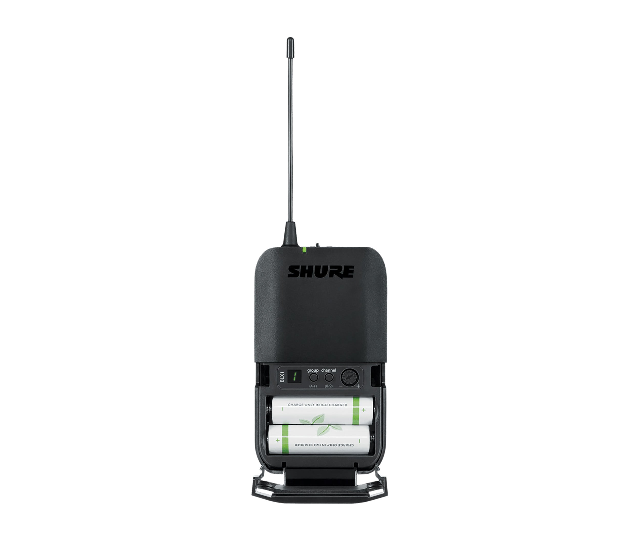 Shure BLX14R/B98 Wireless Rack Mount Instrument System with Beta 98H/C Clip on Gooseneck Microphone by Shure