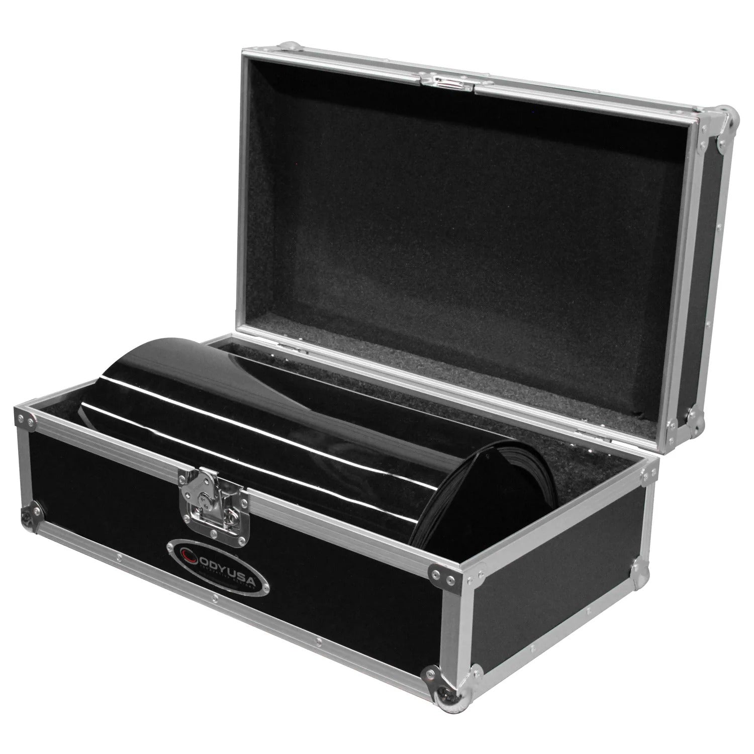 Odyssey Cases ODYSHLD1508BLK, 15-Inches Tall Black Upright Decor Lighting Shield by Odyssey