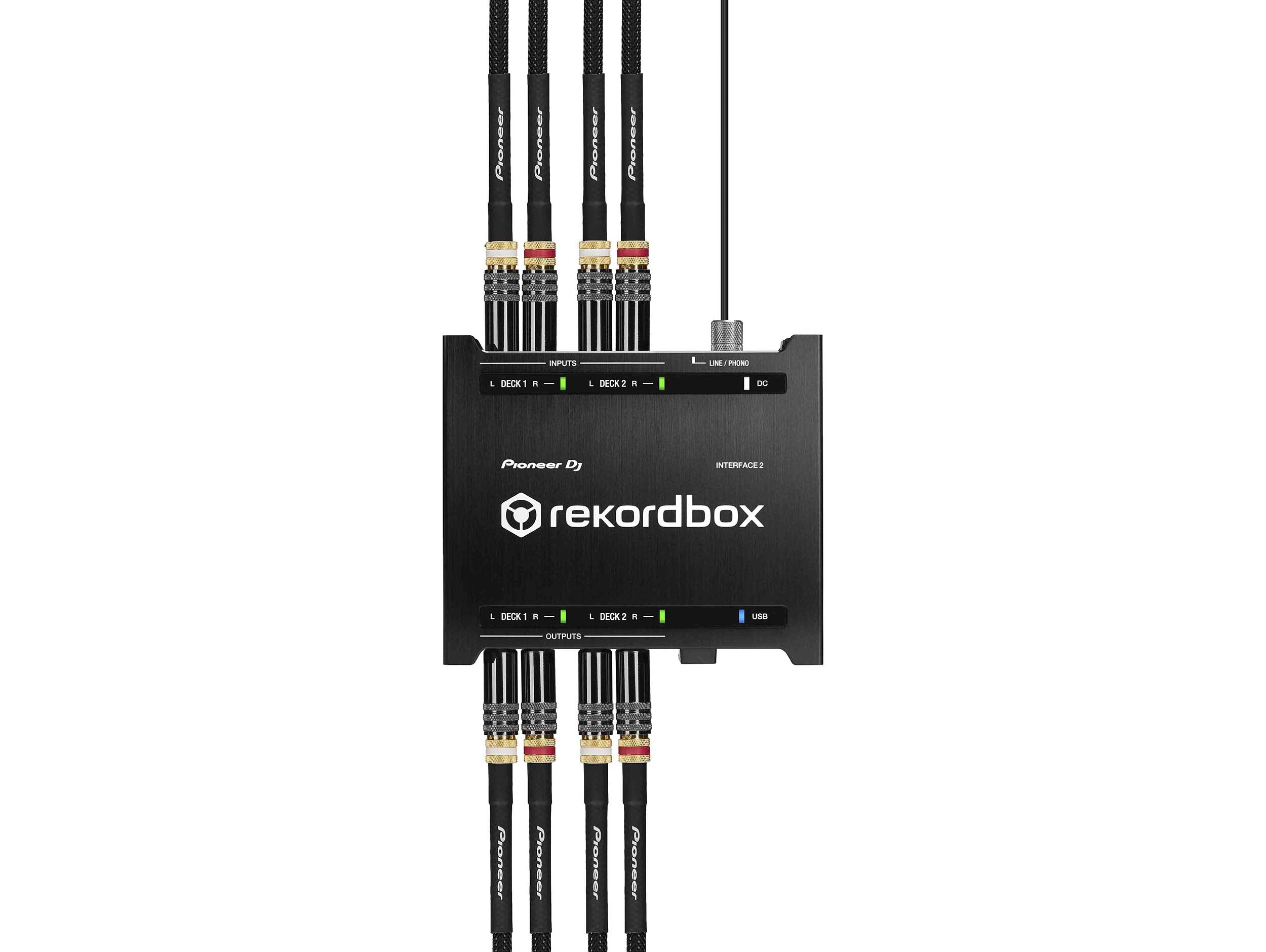 Pioneer DJ INTERFACE 2, 2-Channel Audio Interface for Rekordbox Dvs by Pioneer DJ