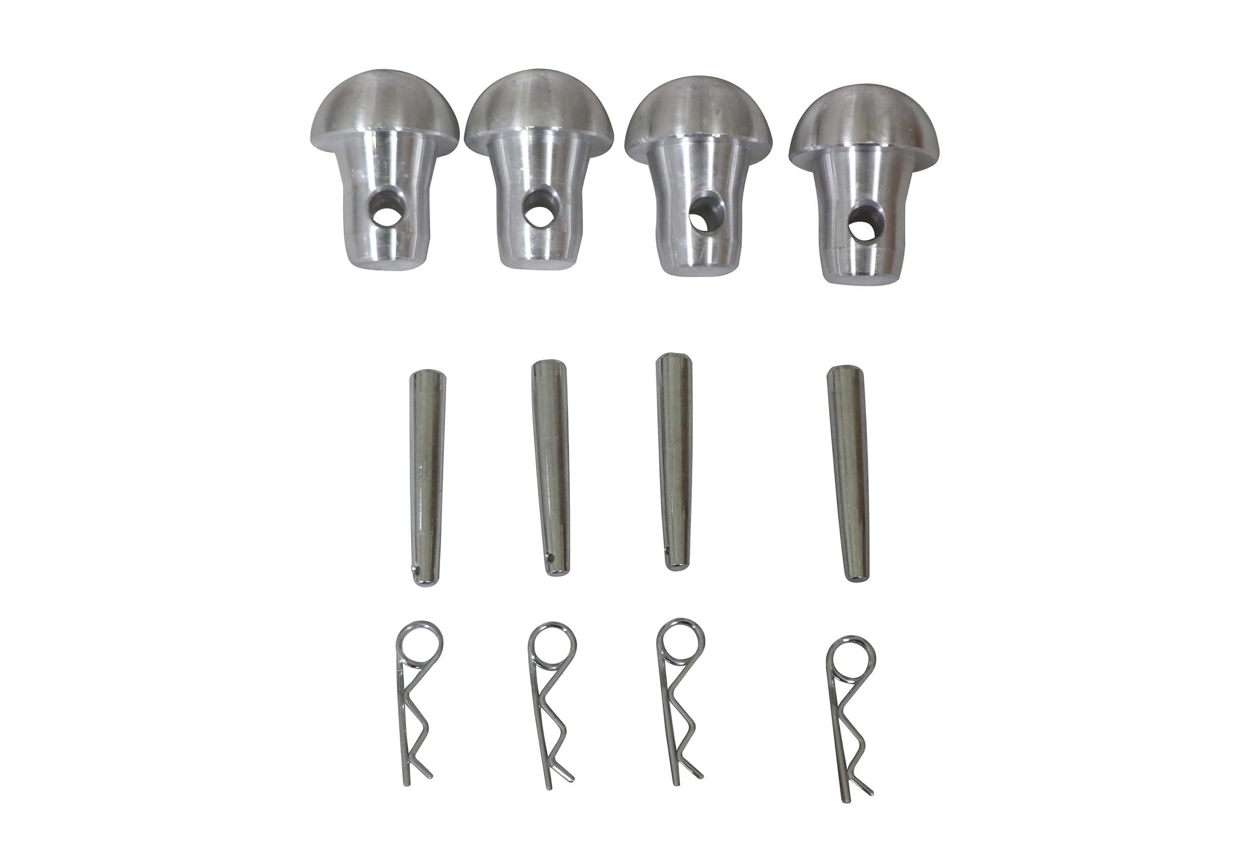 ProX XT-ENDCAPX4 X24, DJ Package with 24 Decorative End Cap Plugs for Conical Truss Connections by ProX Cases