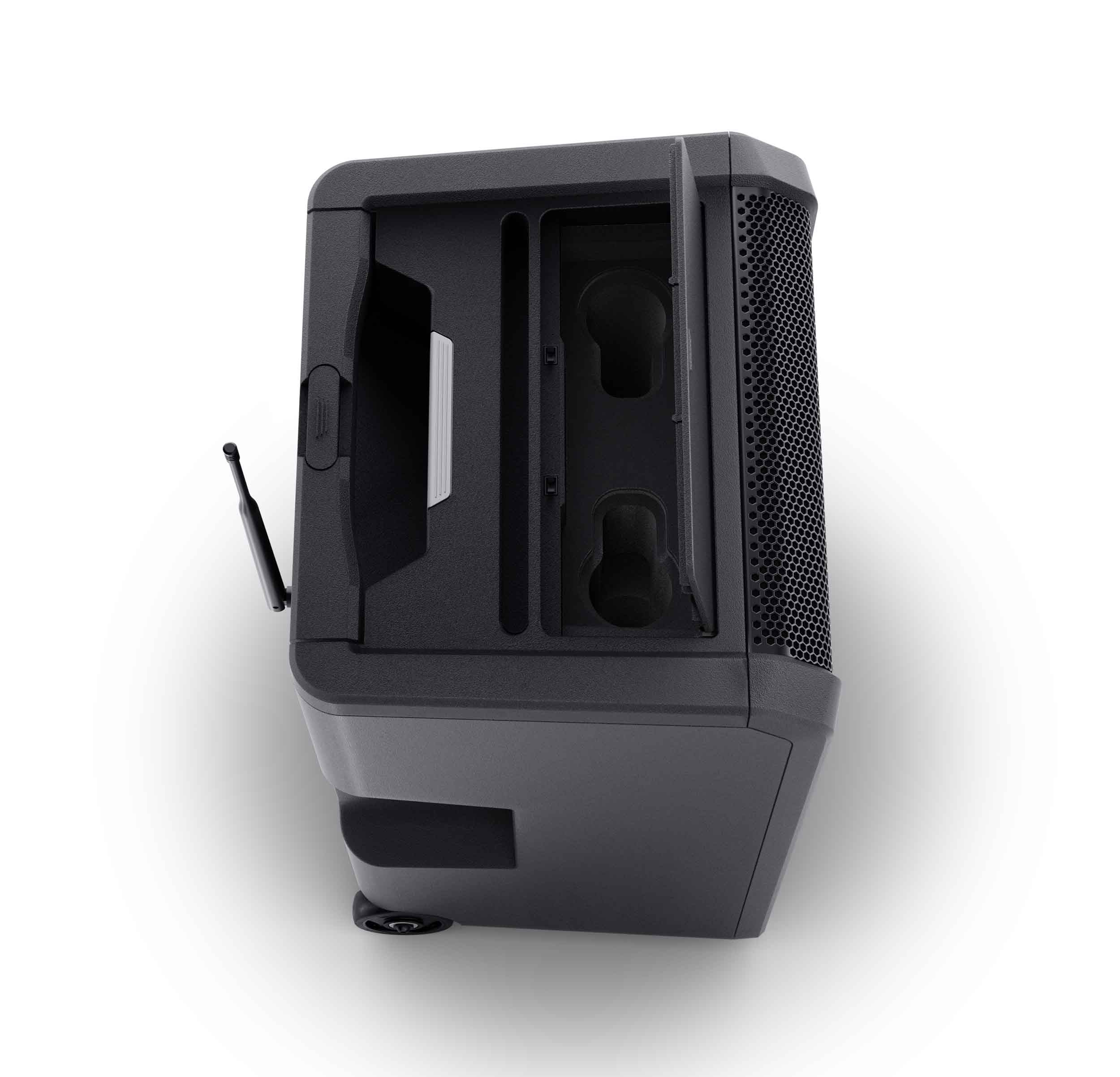 LD Systems ANNY 10 HHD B4.7, 10" Portable Battery-Powered Bluetooth PA System with Mixer And 1x Wireless Handheld Microphone by LD Systems