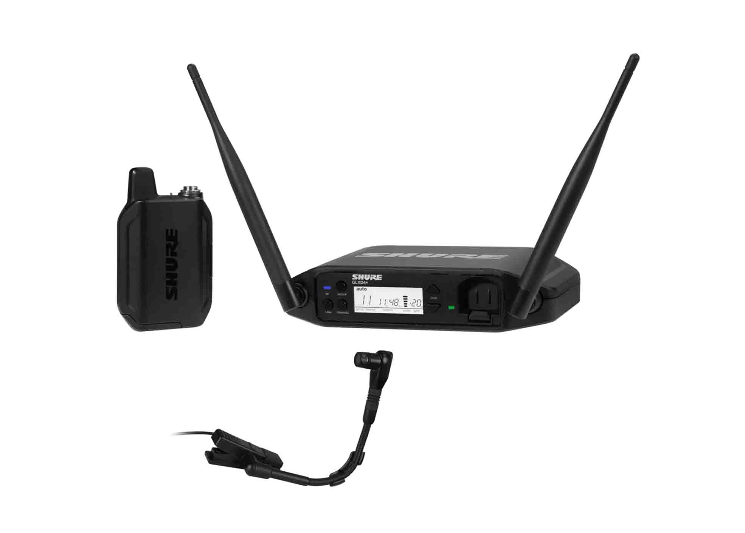 Shure GLXD14+/85-Z3 Digital Wireless Presenter System with WL185 Lavalier Microphone by Shure