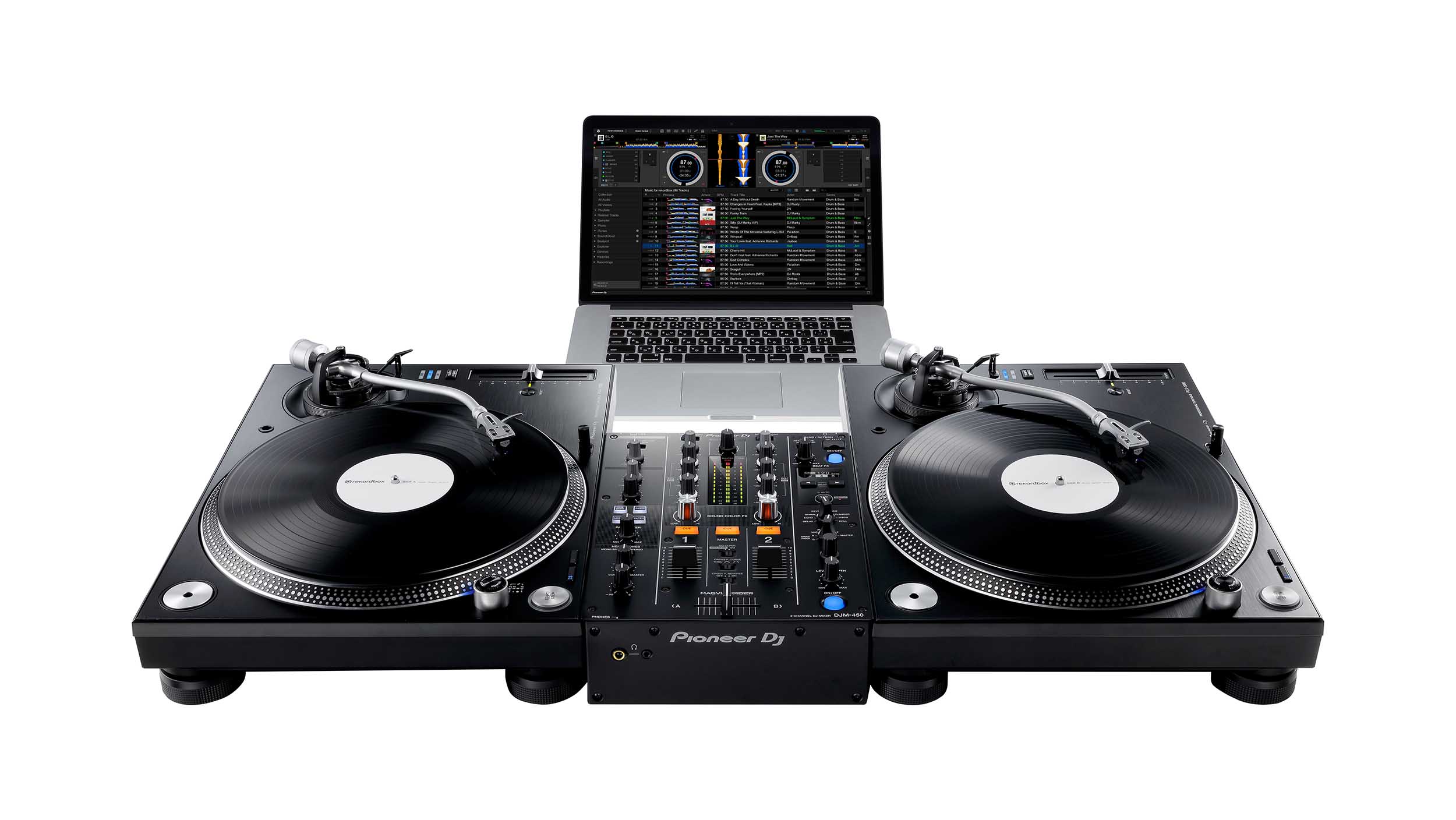 Pioneer DJ DJM-450 2-Channel DJ Mixer with Beat FX by Pioneer DJ