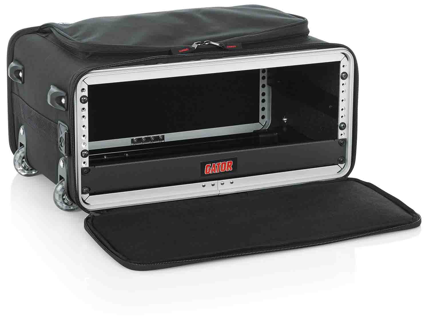 Gator Cases GR-RACKBAG-3UW, 3U Lightweight Rolling Rack Bag with Tow Handle and Wheels by Gator Cases