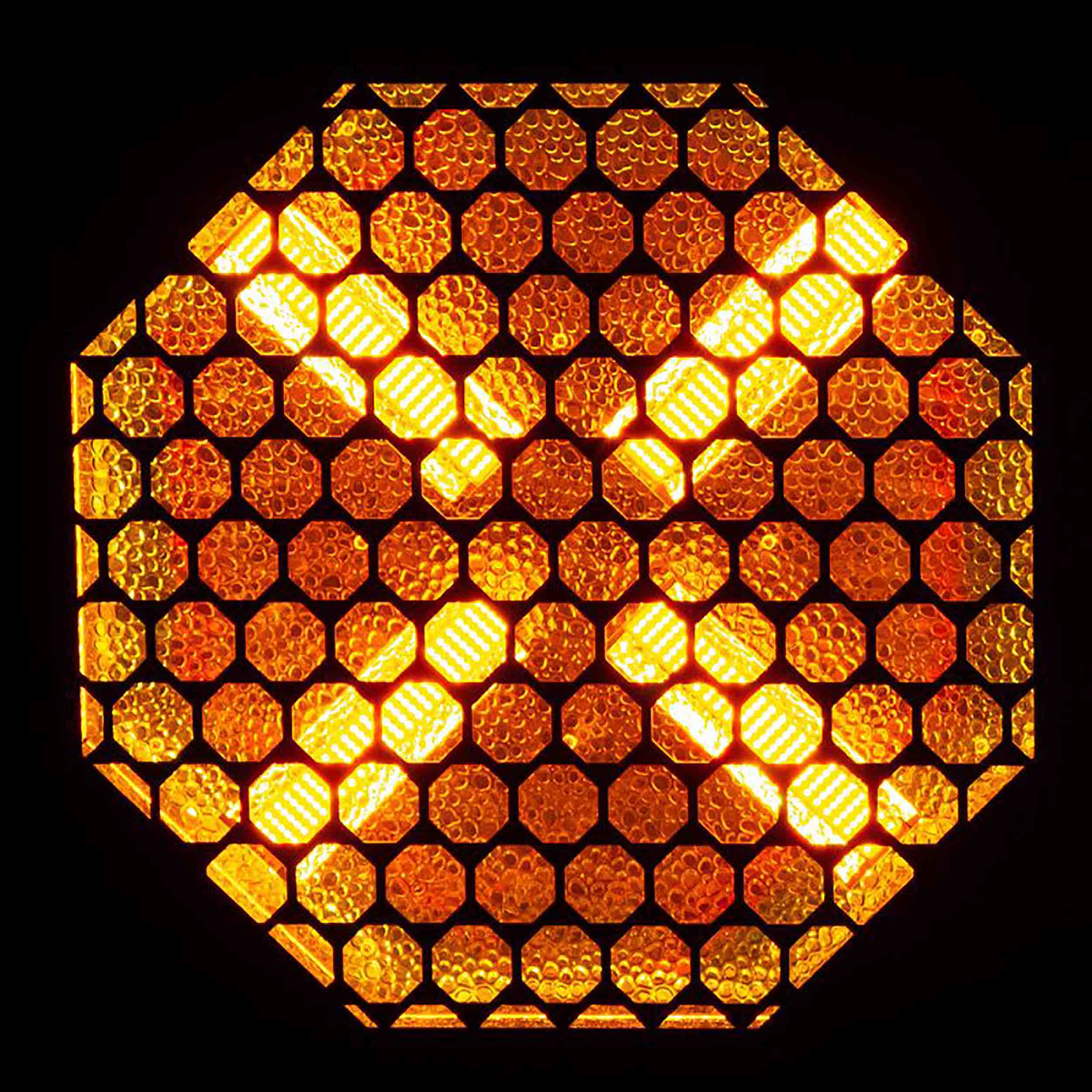 ADJ Vintage X Retro Amber Blinder Effects (2000K) with Vibrant Background RGB LEDs by ADJ
