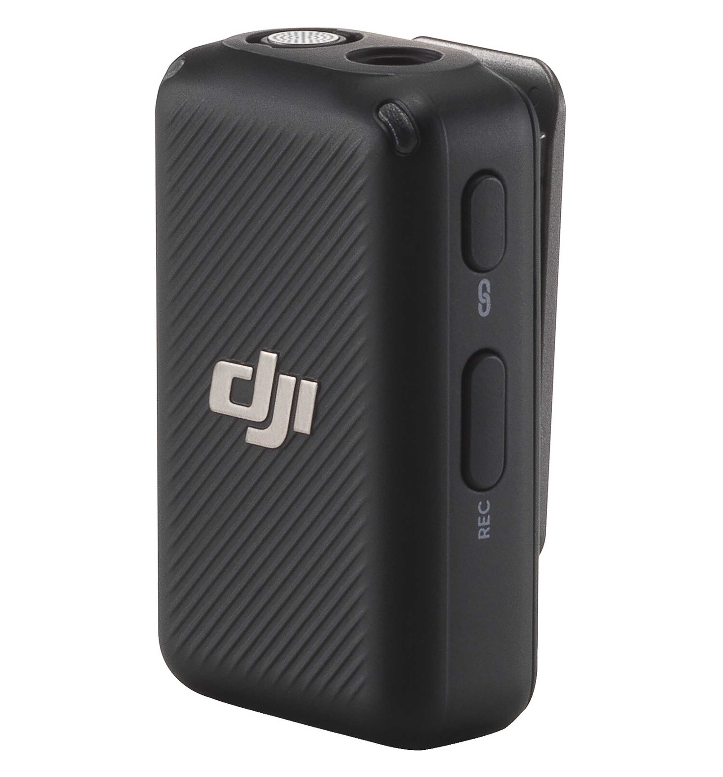 DJI Mic CP.RN.00000308.01, Compact Digital Wireless Microphone System/Recorder for Camera and Smartphone (2.4 GHz) by DJI