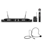 LD Systems U505 HBH 2 Wireless Microphone System with Bodypack, Headset and Dynamic Handheld Microphone by LD Systems
