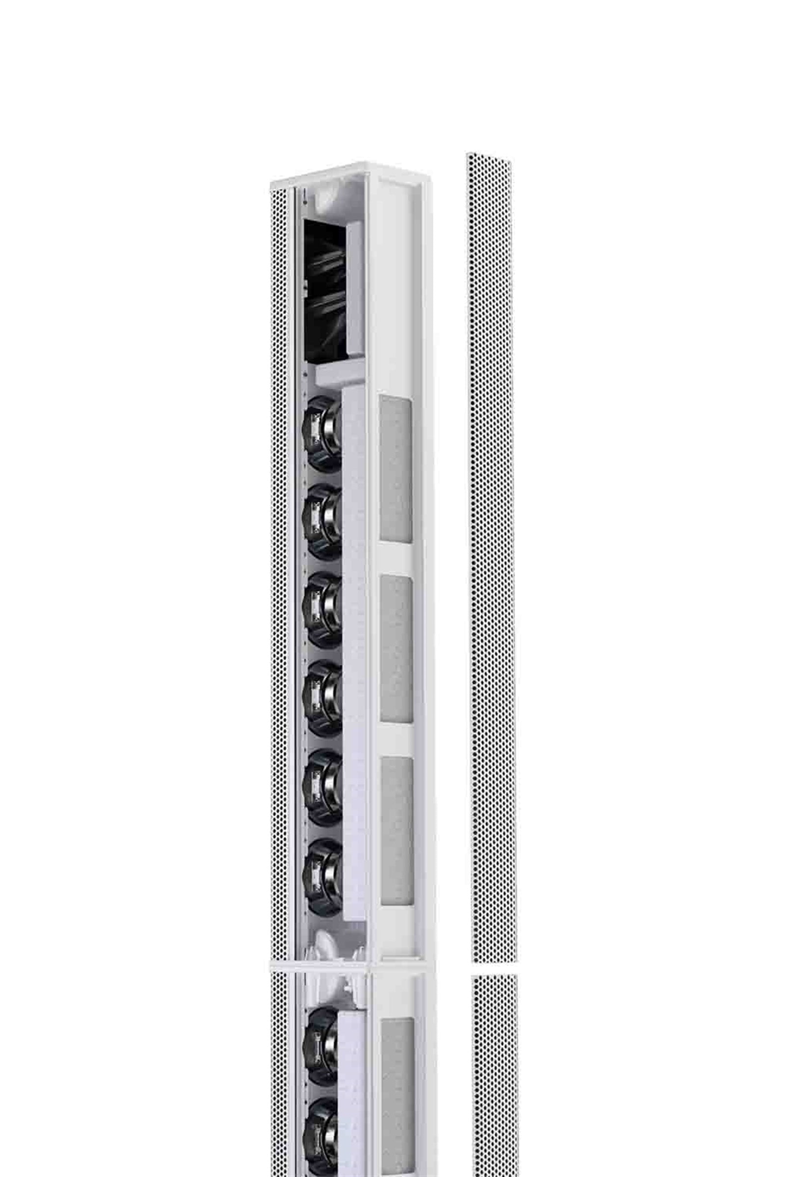LD System MAUI 28 G3 W, Compact Cardioid Powered Column PA System - White by LD Systems
