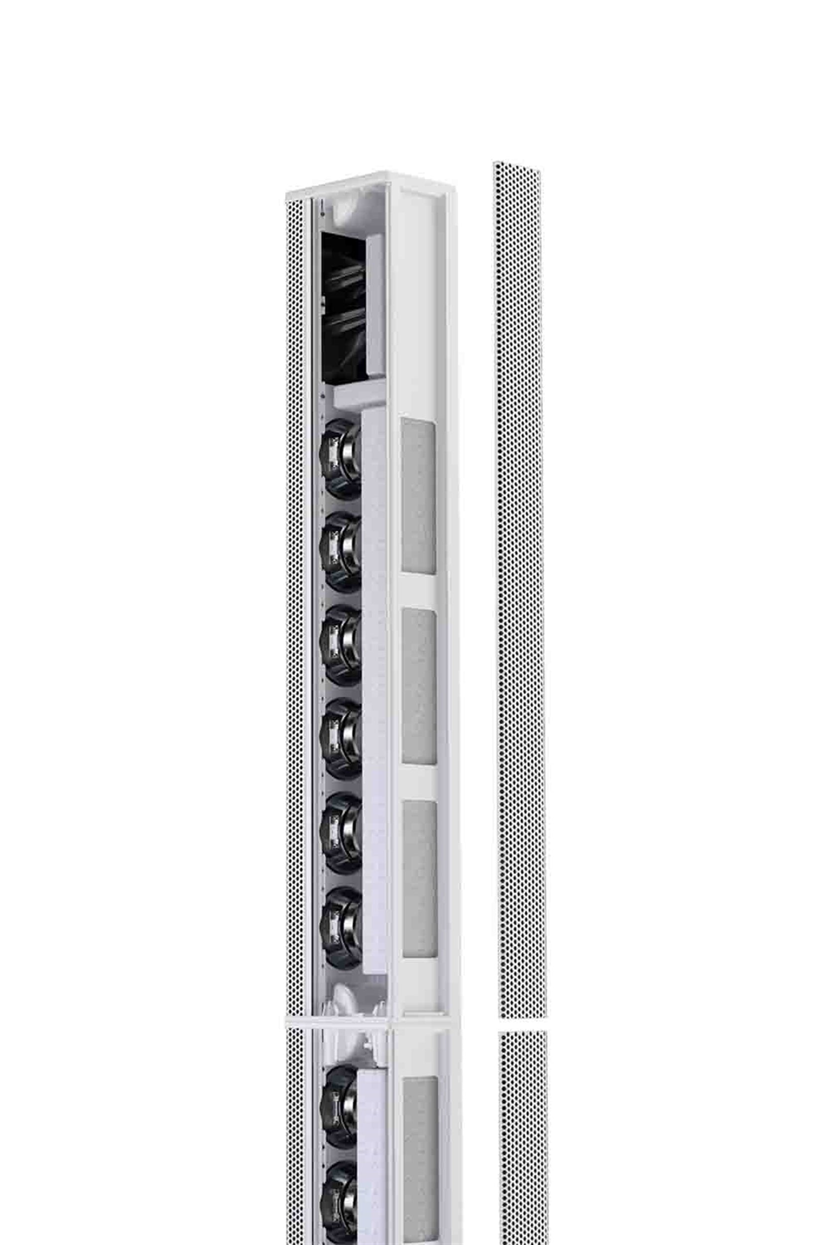 LD System MAUI 28 G3 W, Compact Cardioid Powered Column PA System - White by LD Systems