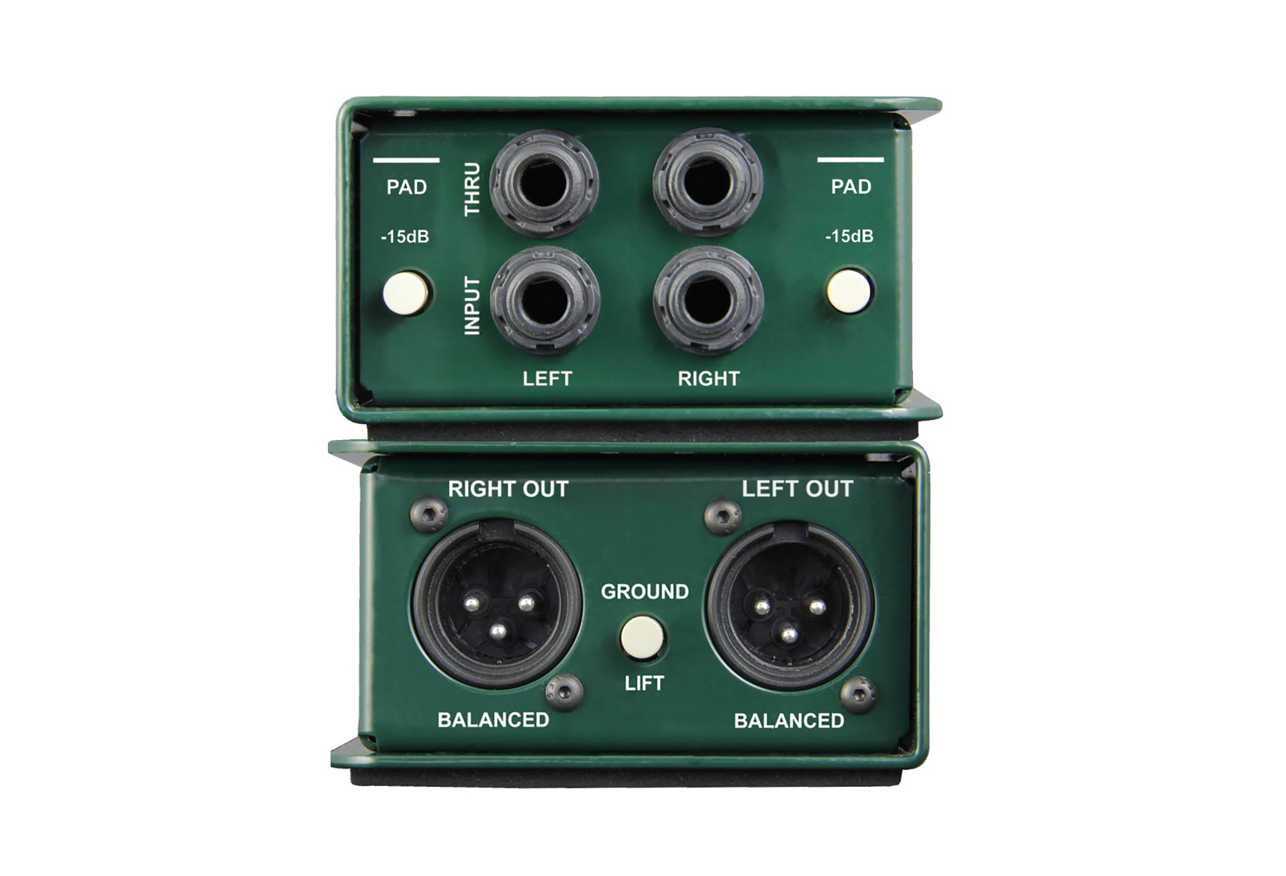 Radial Engineering JDI Stereo, 2-Channel Passive Direct Box by Radial Engineering