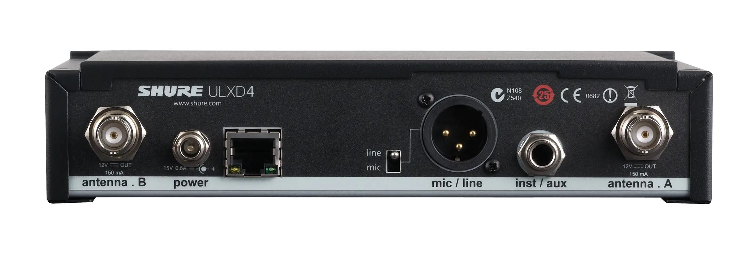 Shure ULXD4-X52, Single-Channel Digital Wireless Receiver by Shure