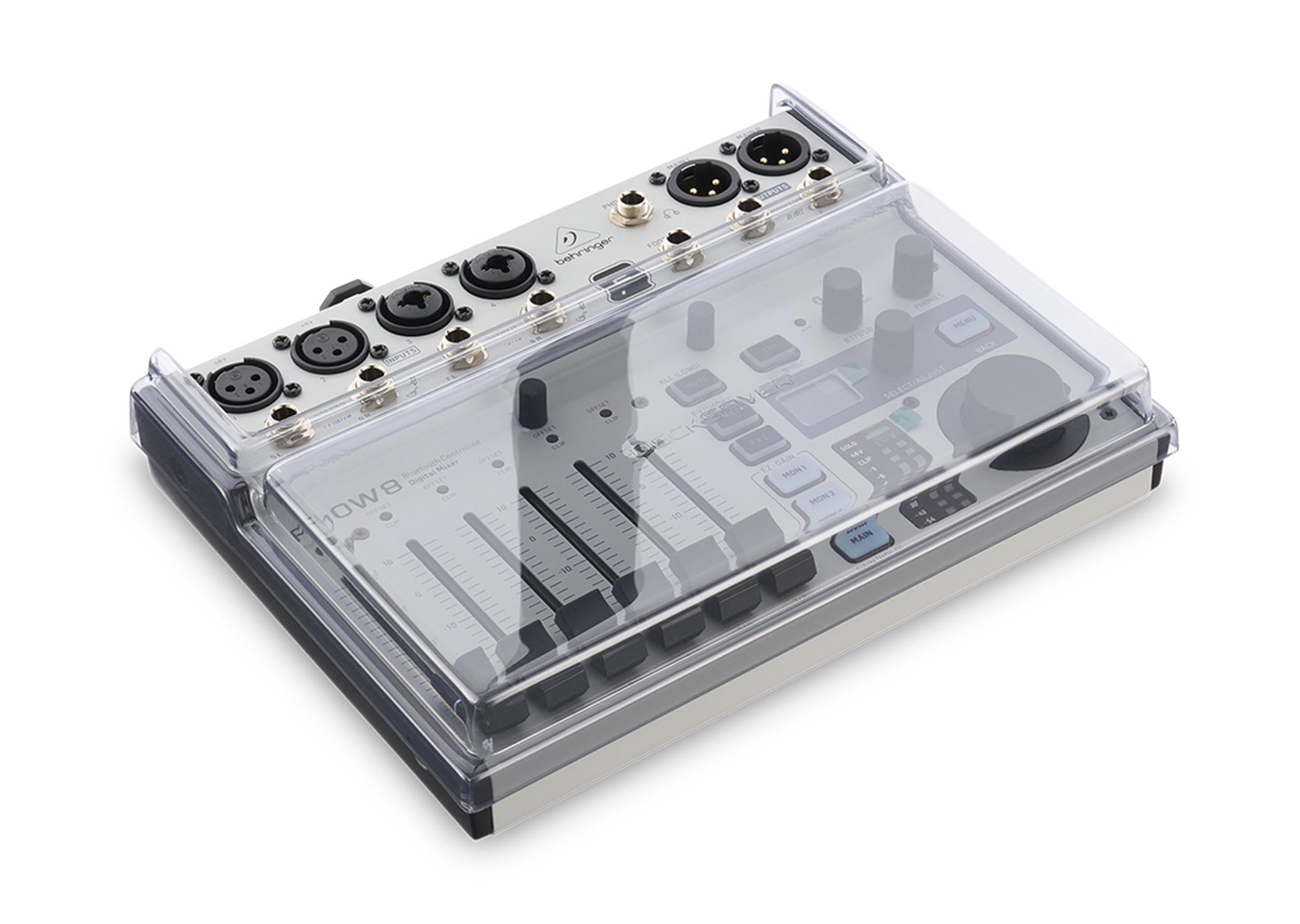 Decksaver DS-PC-FLOW8, Protection Cover for Behringer FLOW 8 Digital Mixer by MIXWARE , LLC