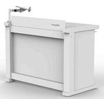 Humpter B3 Folding DJ Table in White by ProX Cases