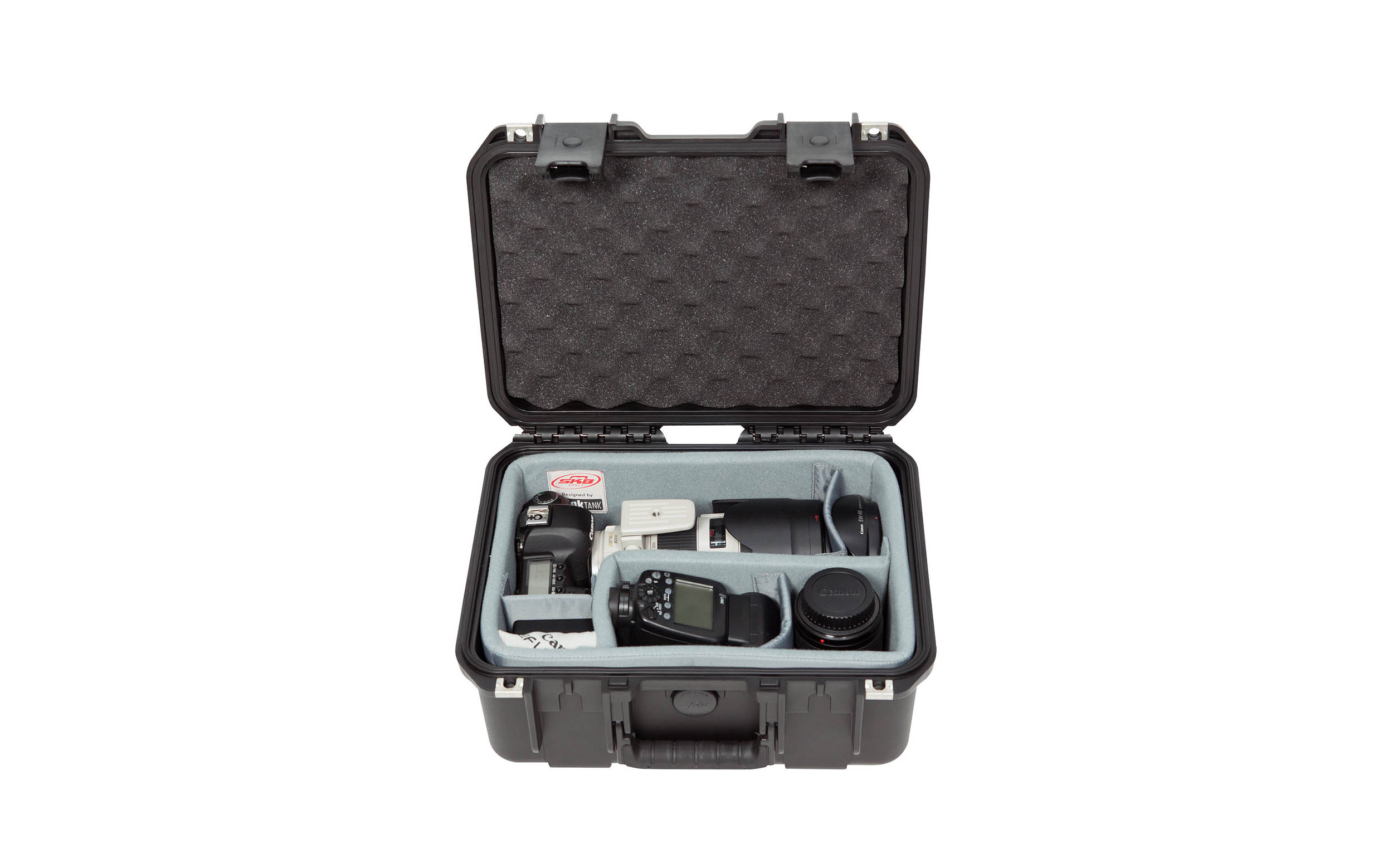 SKB Cases 3i-1309-6DT, iSeries Waterproof Case with Think Tank Designed Dividers - Black by SKB Cases