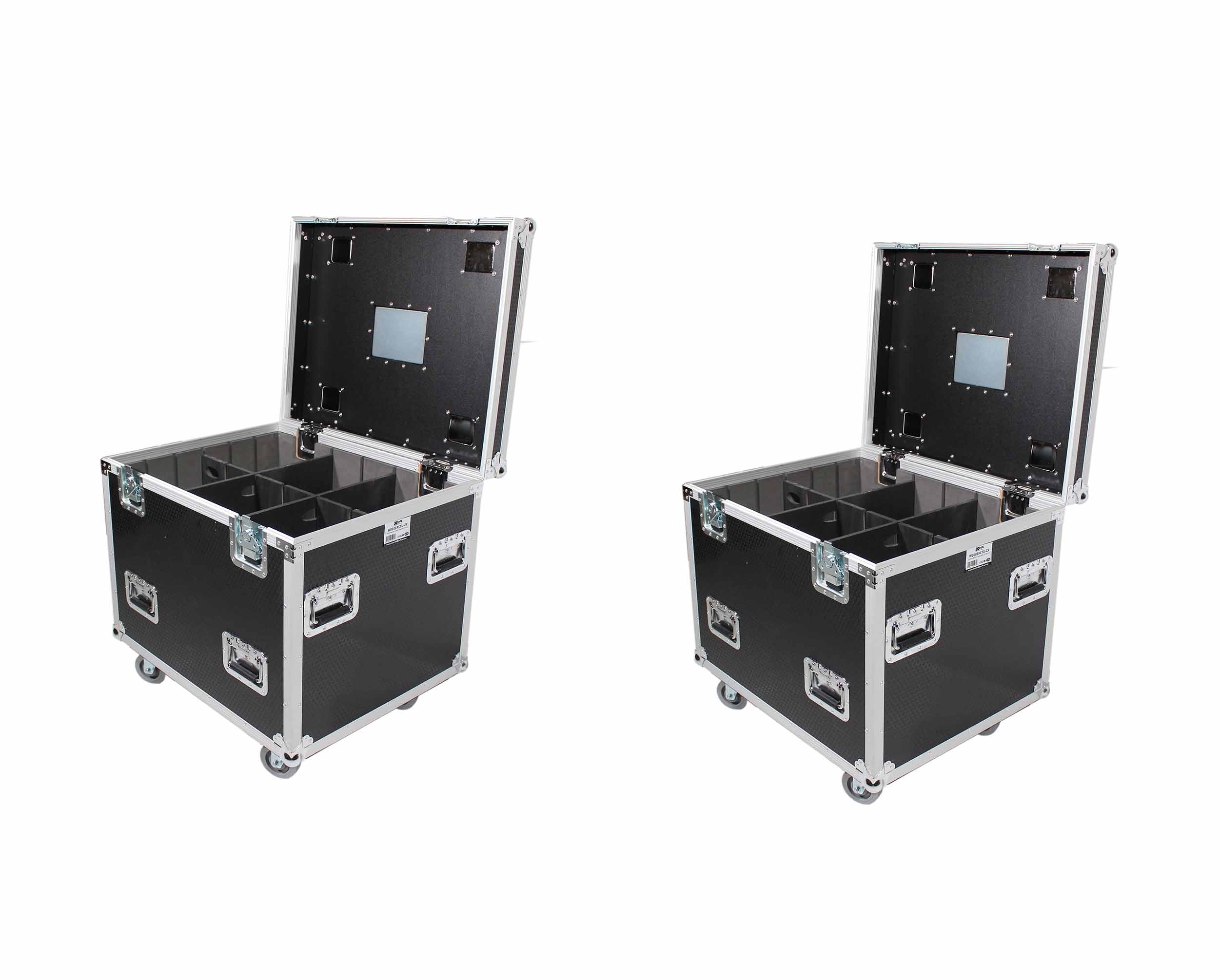 ProX XS-UTL243030WMK2 X2 DJ Package Heavy-Duty Truck Pack Utility Flight Case W-Divider and Tray Kit by ProX Cases