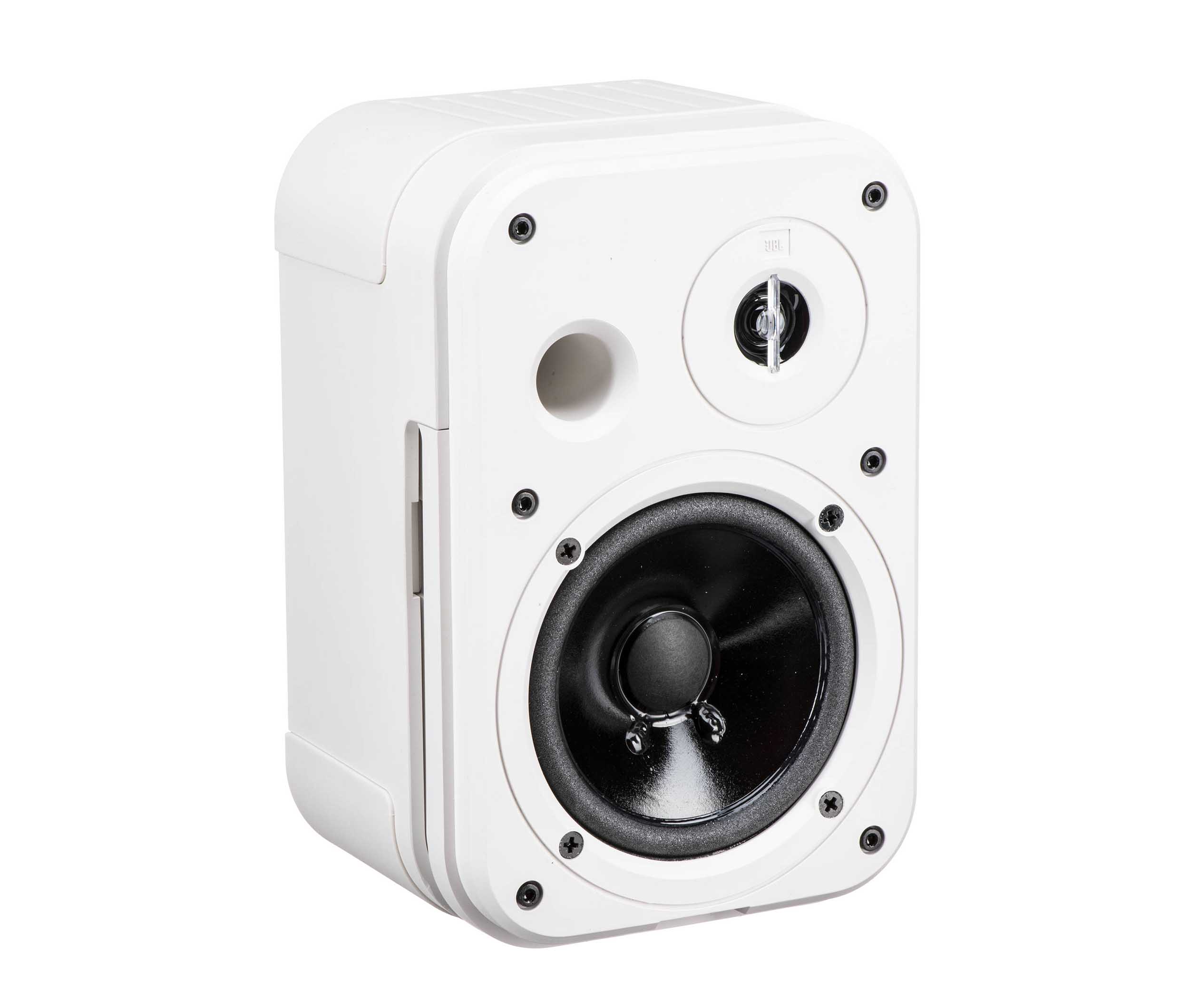 JBL C1PRO-WH, 5" Two-Way Professional Compact Loudspeaker - Single White Speaker by JBL