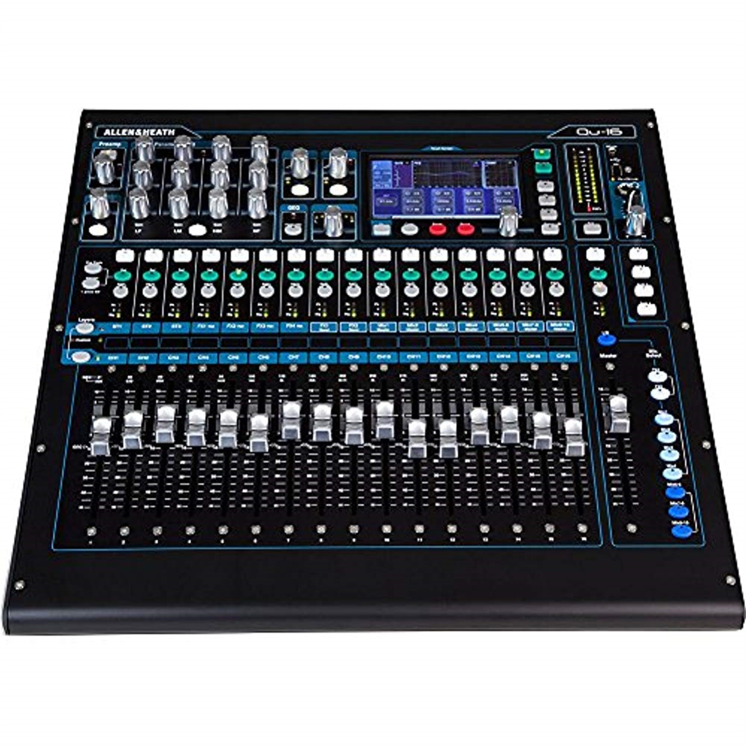 Open Box: Allen & Heath Qu-16, 16-Channel Rackmountable Digital Mixer - Chrome Edition by ALLEN & HEATH