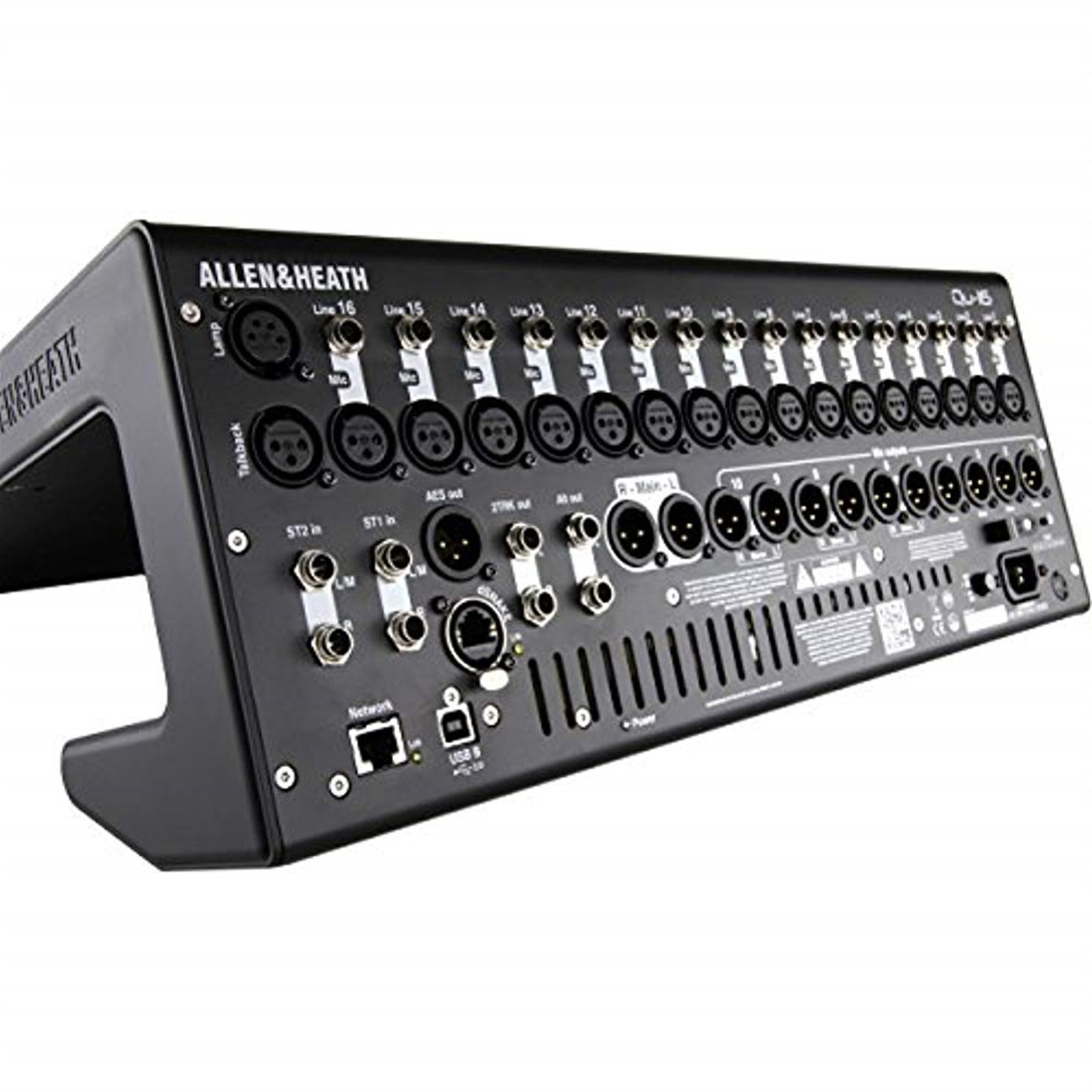 Open Box: Allen & Heath Qu-16, 16-Channel Rackmountable Digital Mixer - Chrome Edition by ALLEN & HEATH
