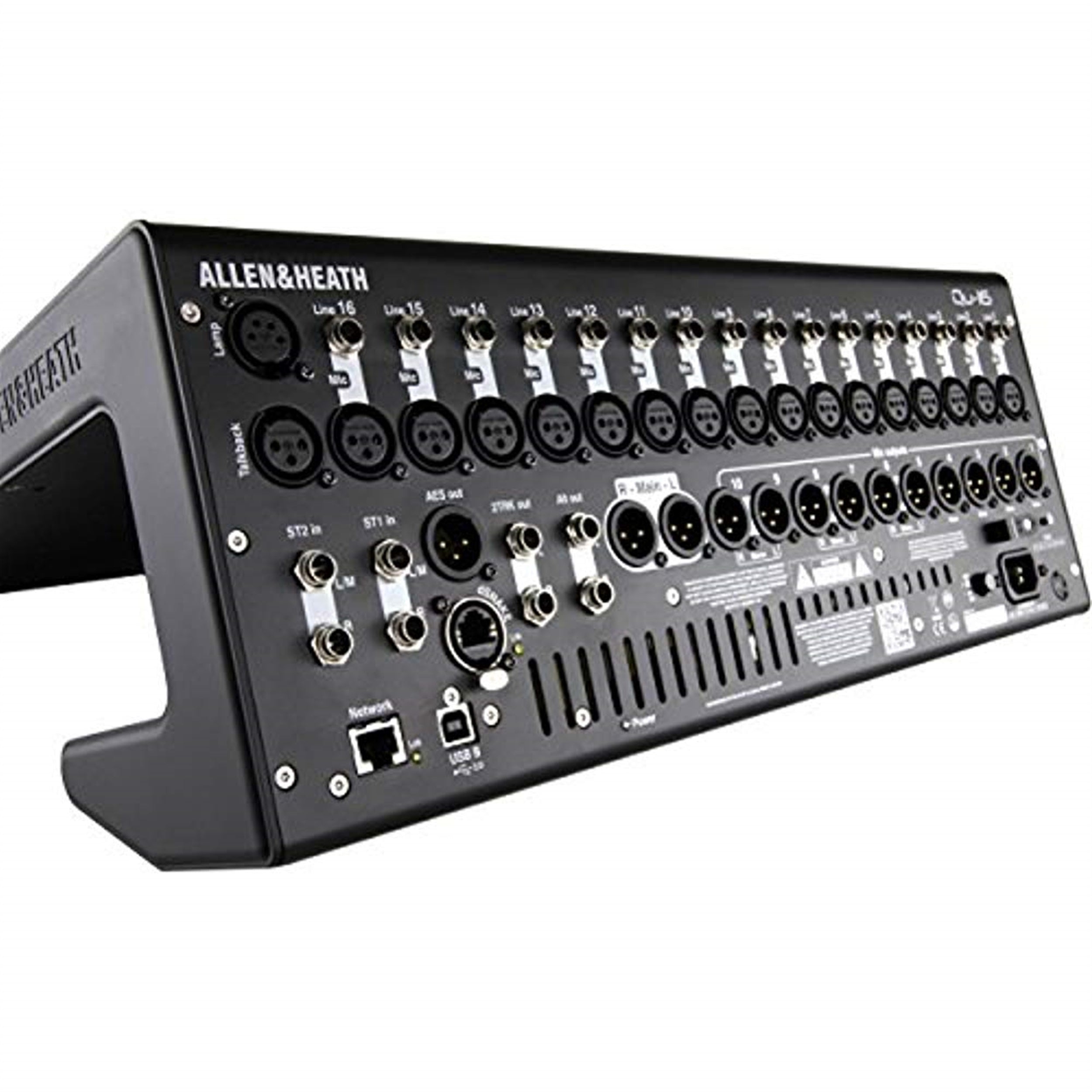 Open Box: Allen & Heath Qu-16, 16-Channel Rackmountable Digital Mixer - Chrome Edition by ALLEN & HEATH