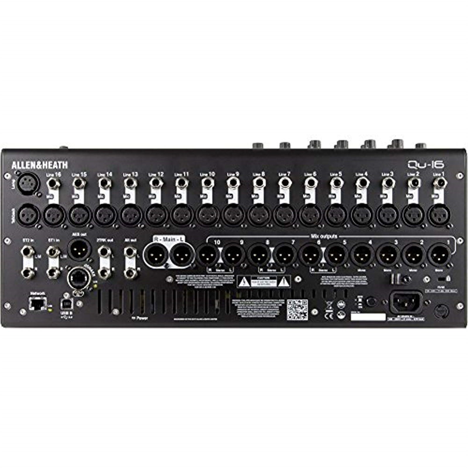 Open Box: Allen & Heath Qu-16, 16-Channel Rackmountable Digital Mixer - Chrome Edition by ALLEN & HEATH