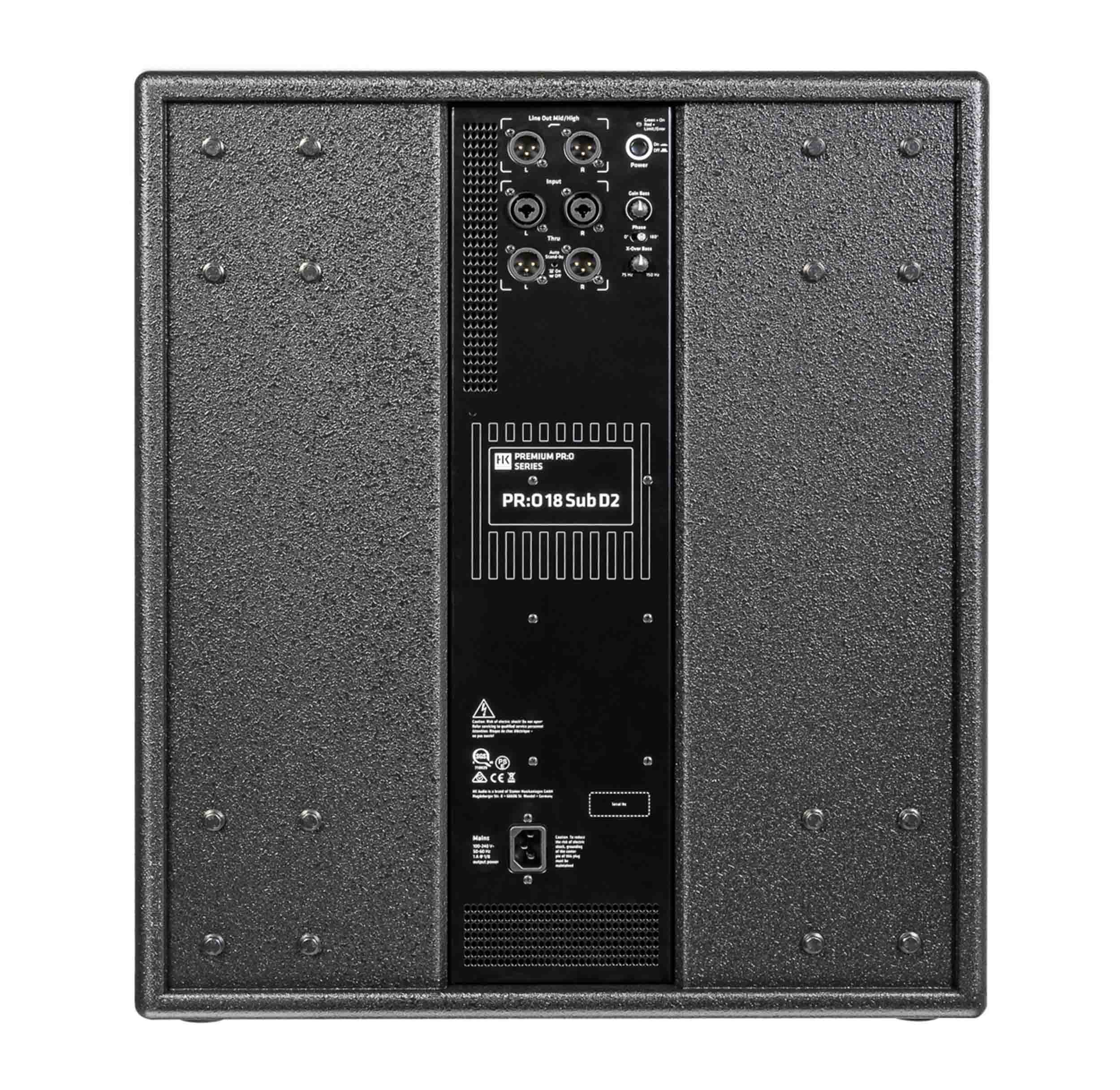 HK Audio PR:O 118 SUB D2, 18’’ Bass Reflex Subwoofer by HK Audio