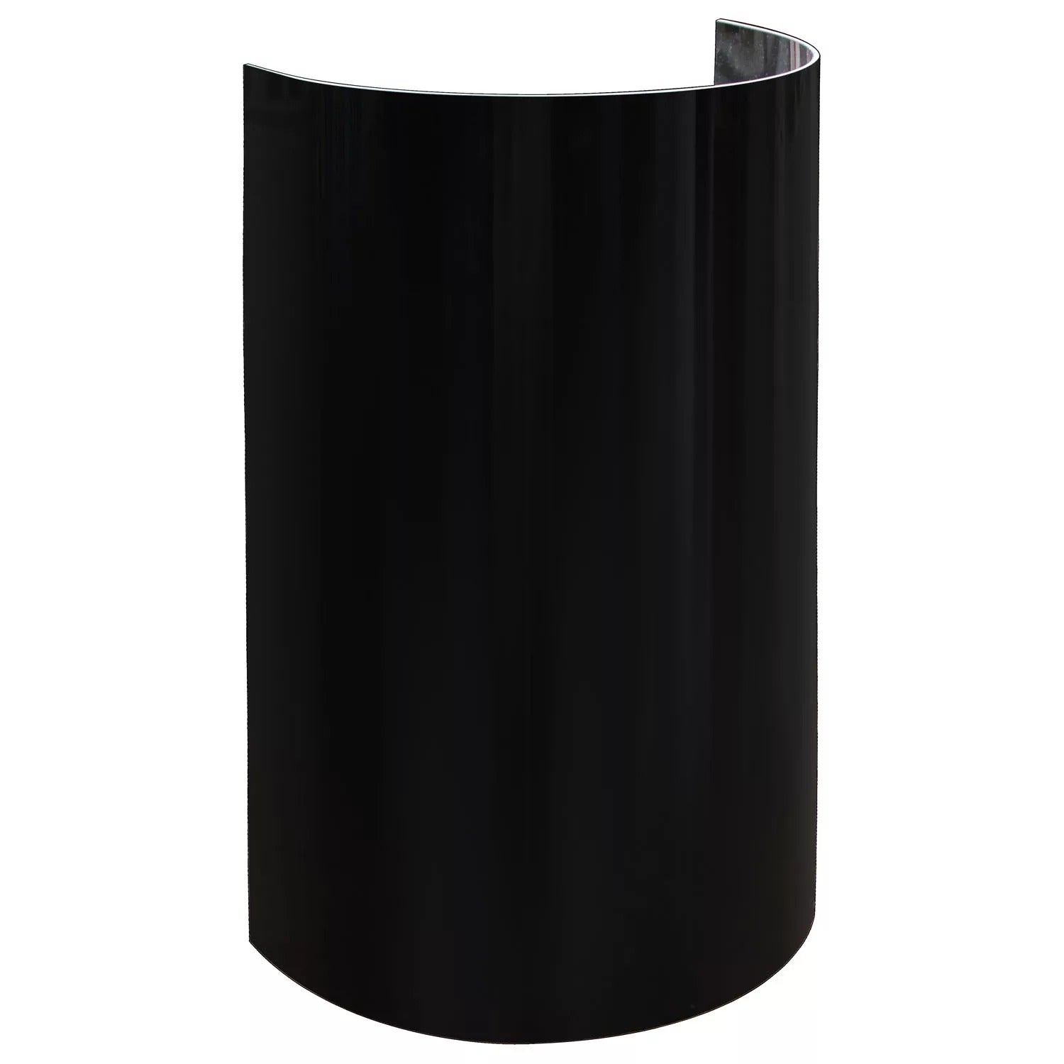 Odyssey Cases ODYSHLD1508BLK, 15-Inches Tall Black Upright Decor Lighting Shield by Odyssey