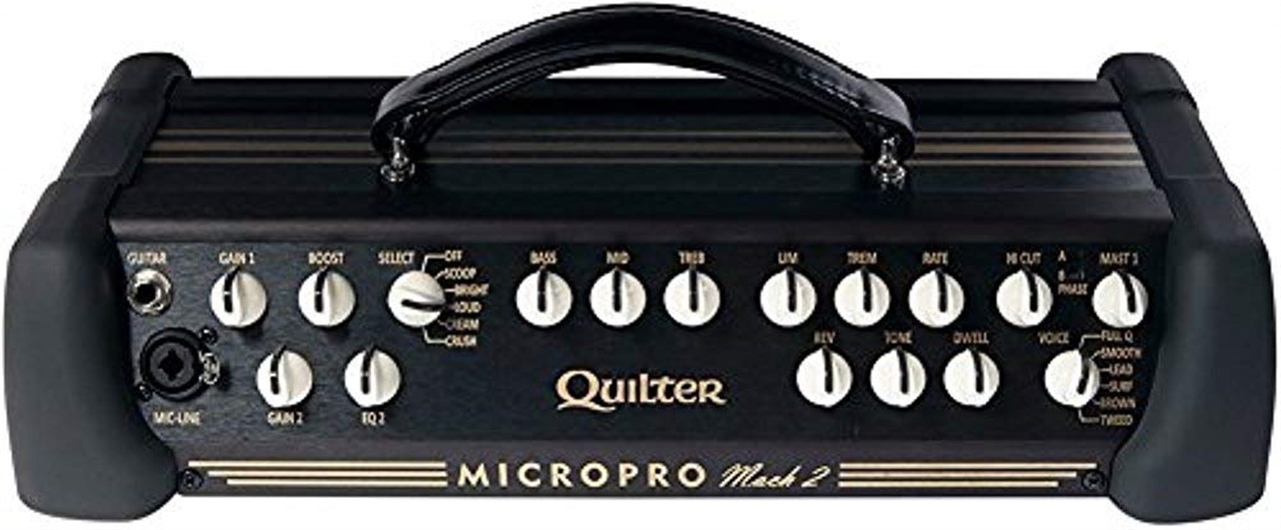 Open Box: Quilter Labs Micro Pro Mach 2, 200-Watt Head Amplifier by Quilter