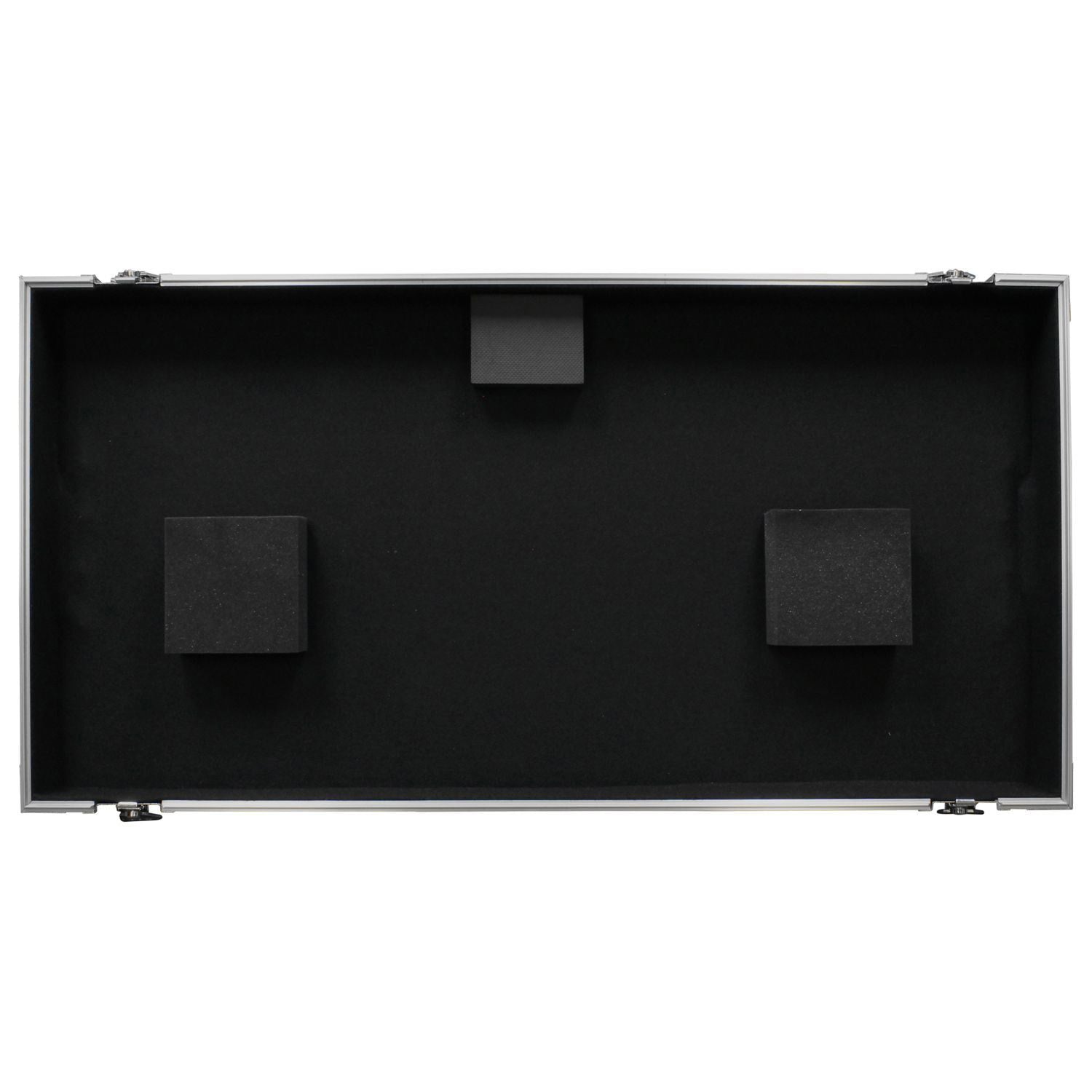 Odyssey FZGSLBM10WR Black Low Profile 10″ Format DJ Mixer and Two Battle Position Turntables Flight Coffin Case with Wheels and Glide Platform by Odyssey