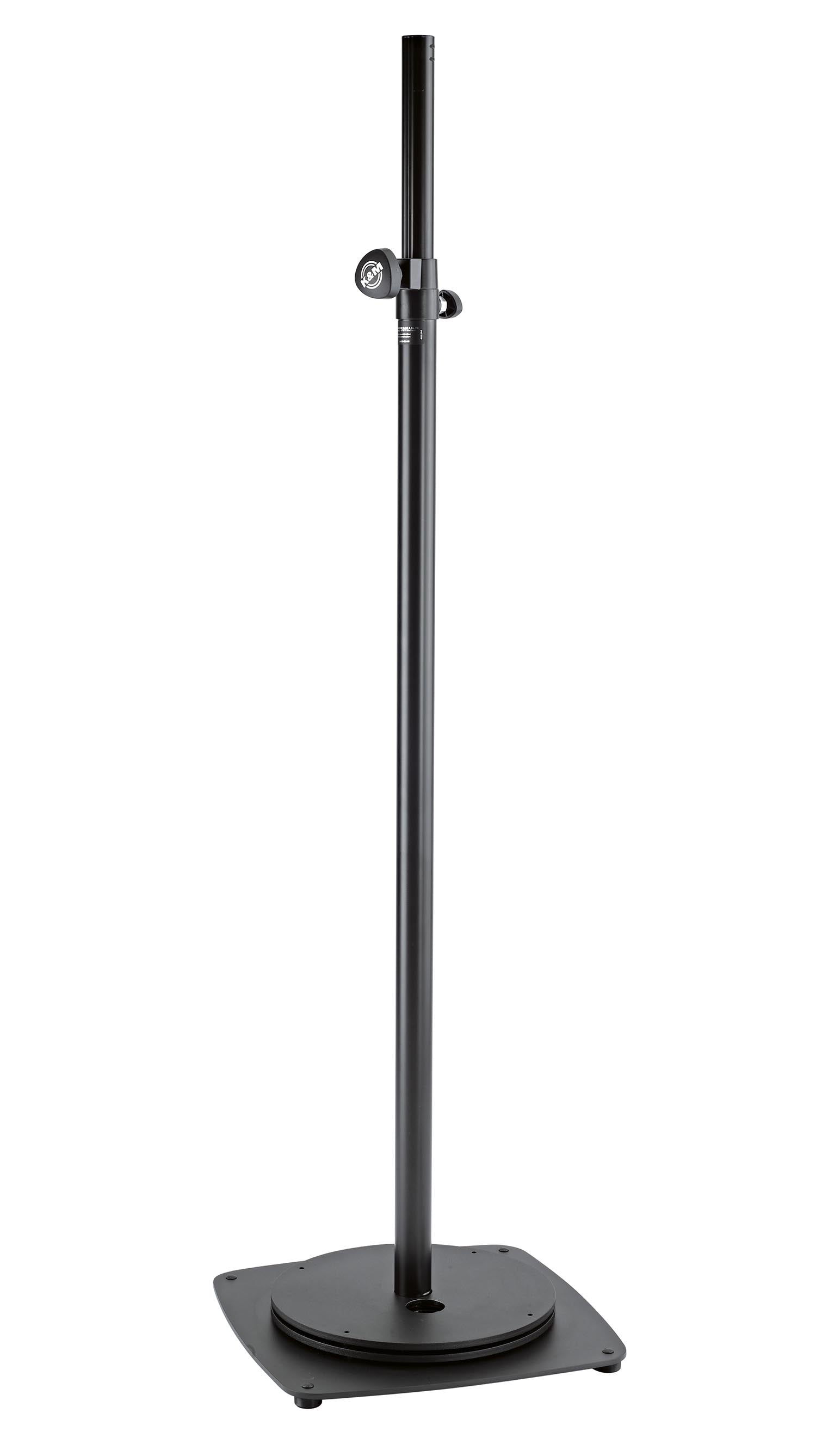 K&M Additional Weight Plate for Speaker Base - Black by K&M