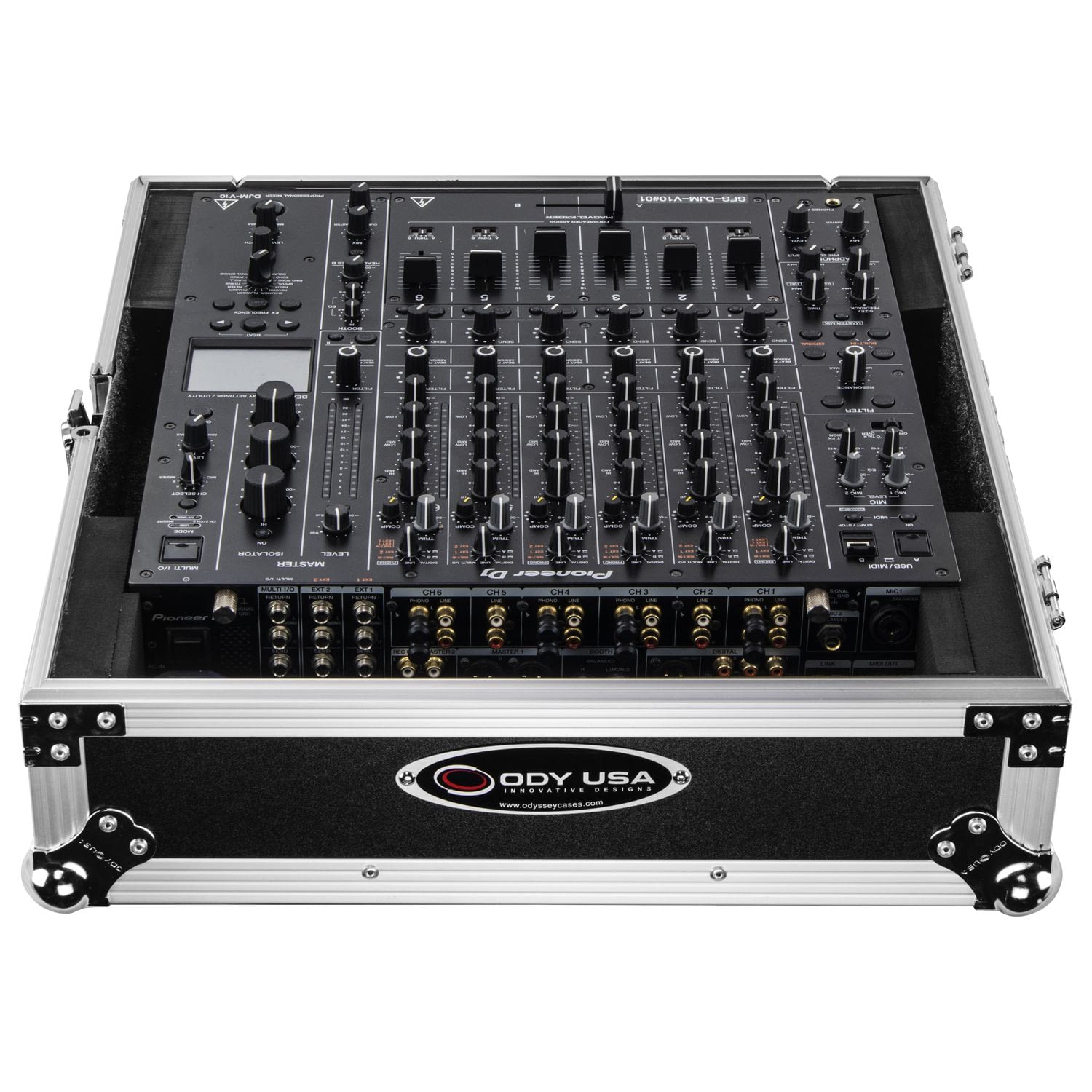 Odyssey FZDJMV10 ATA Flight Case for Pioneer DJM-V10 DJ Mixer by Odyssey