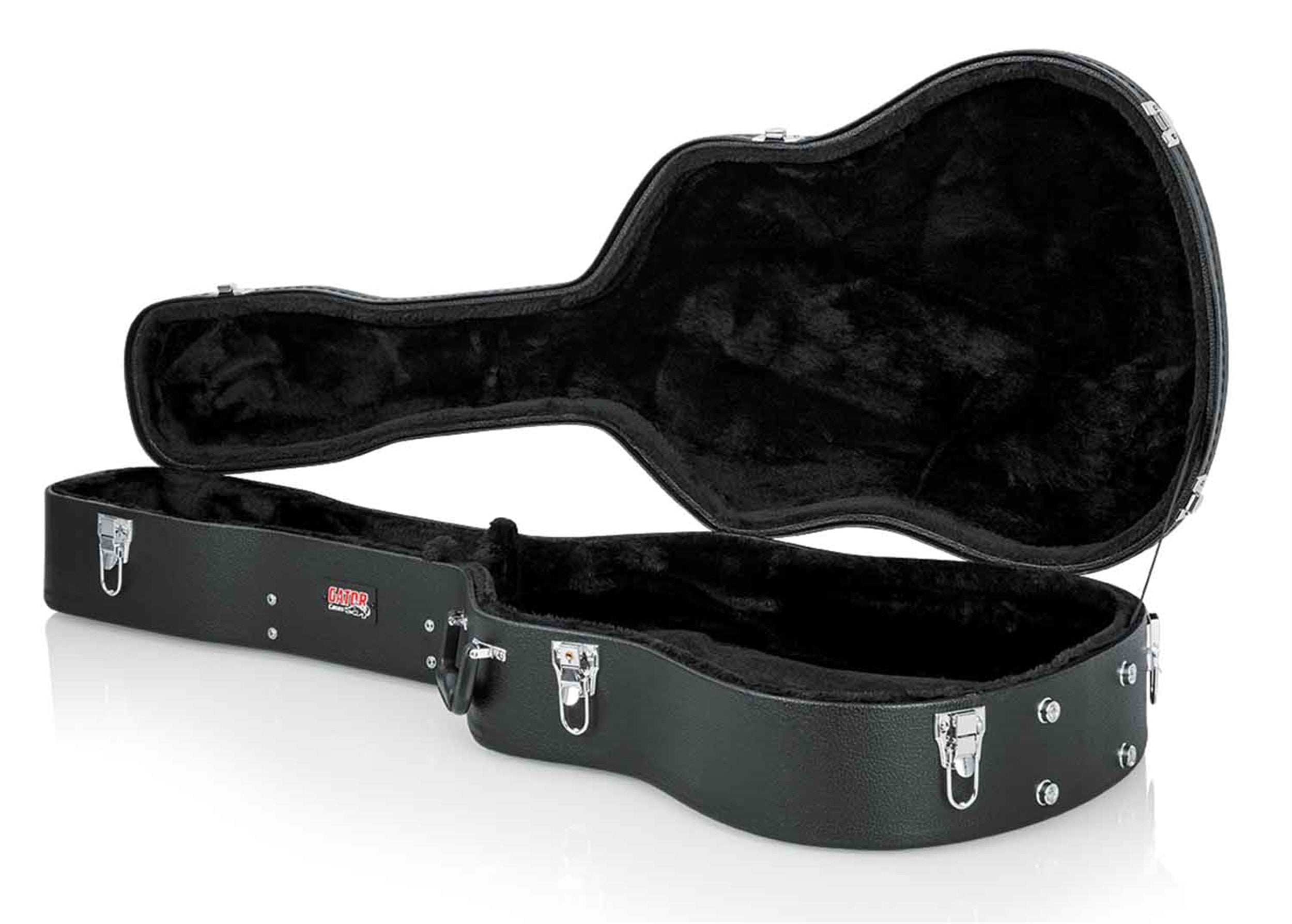 Gator GWE-DREAD12 Hard-Shell Wood Case for 12-String Acoustic Dreadnought Guitars by Gator Cases