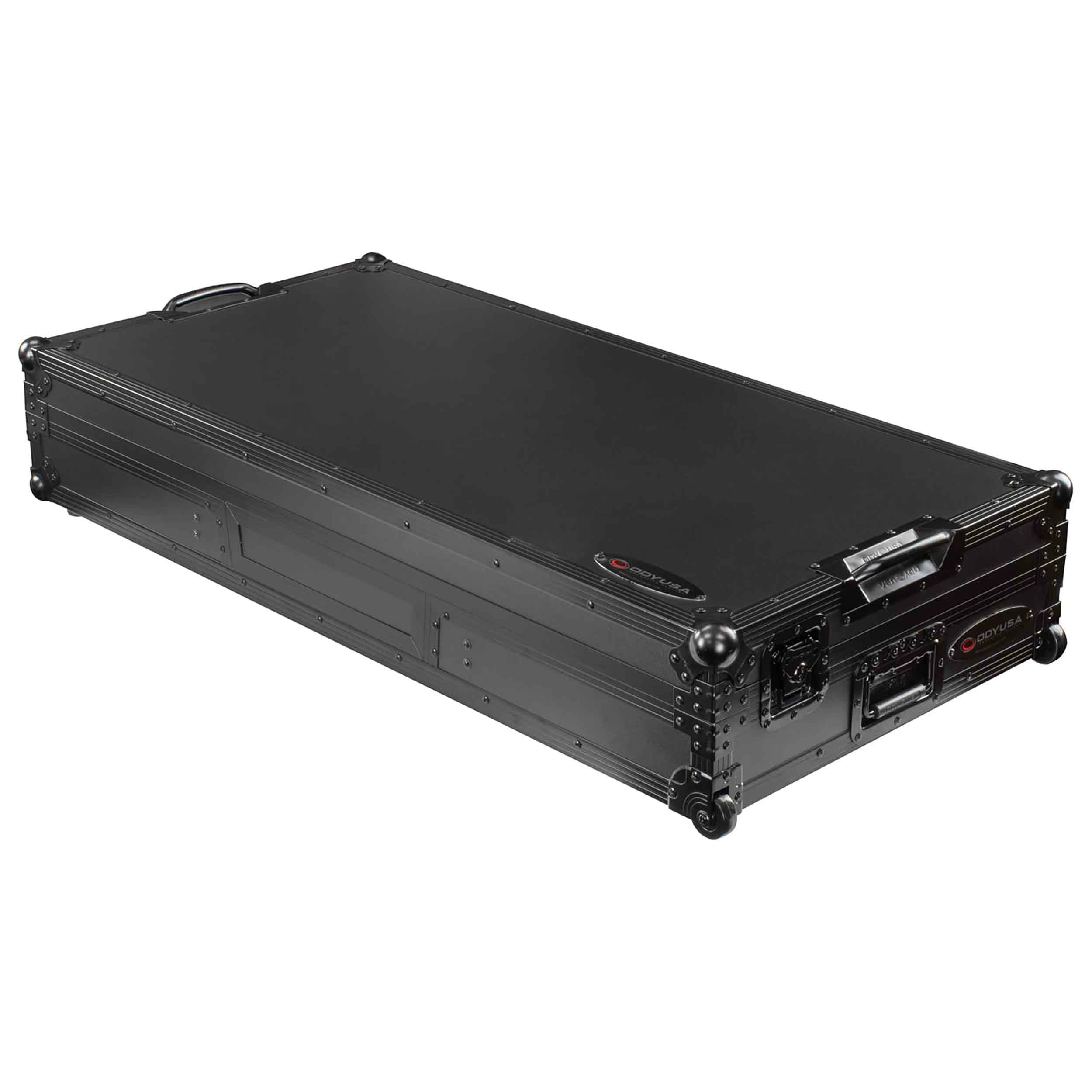 B-Stock: Odyssey FZDJMA9CDJWBL DJ Coffin Flight Case for DJM-A9 and CDJ-3000 or Similar Size Controllers with Wheels - Black Label by Odyssey