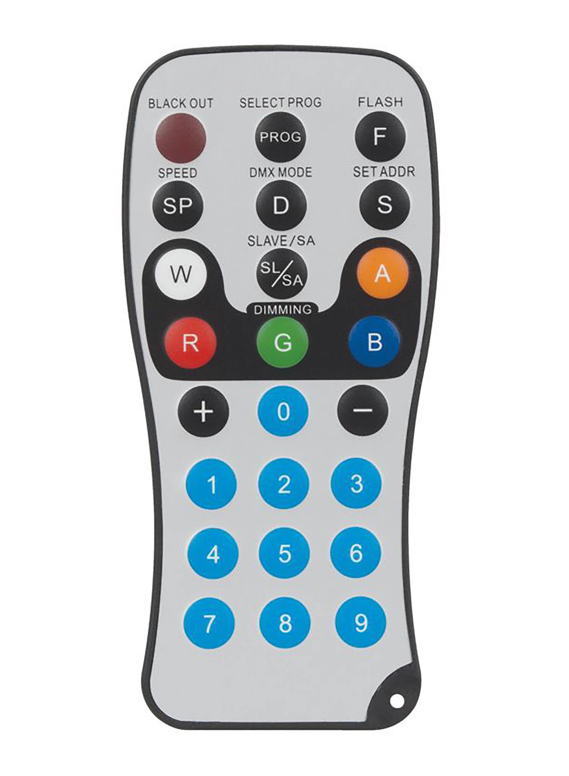 ADJ LED RC2, Wireless Remote Controller for Flat Par Lights by ADJ